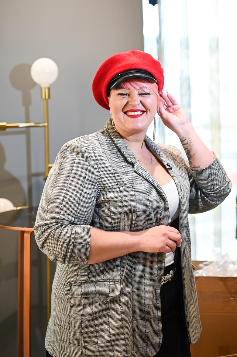 Марина Барановская на паблик-токе Super. Фото: Super.ru / Александра Марченко