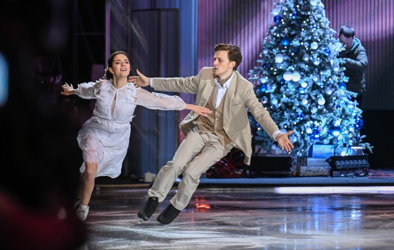 Евгения Медведева и Федор Федотов. Фото: Super / Марченко Александра