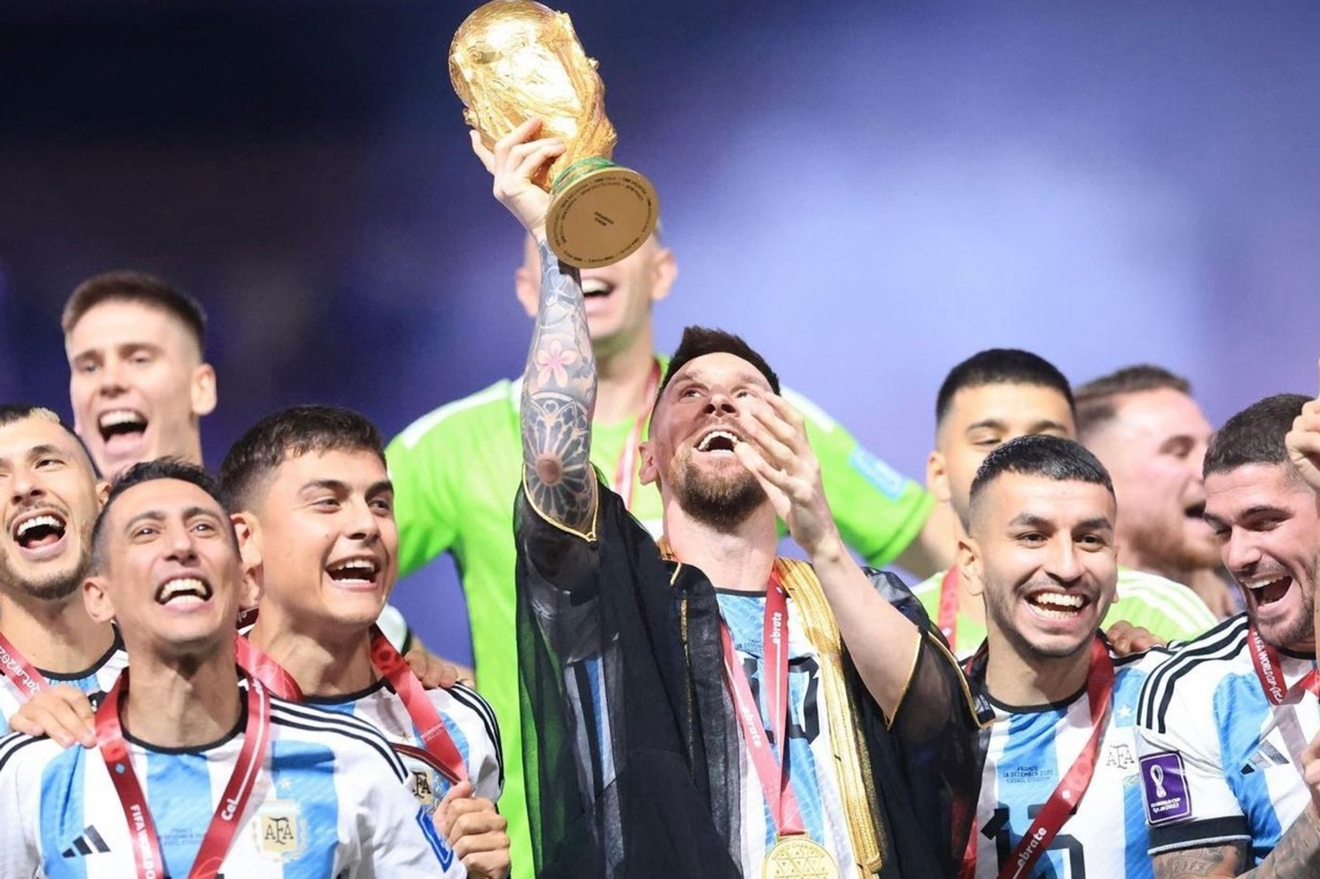 Лионель Месси и сборная Аргентины по футболу
Фото: Инстаграм (запрещен в РФ)