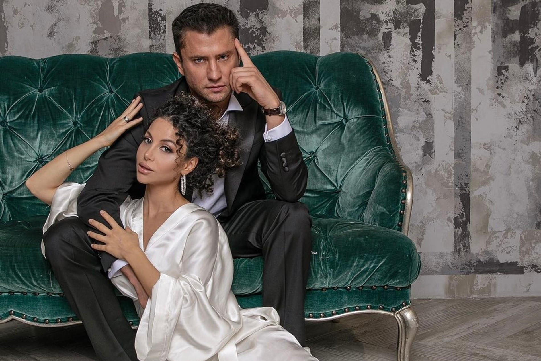 Павел Прилучный и Зепюр Брутян
Фото: Инстаграм (запрещен в РФ)