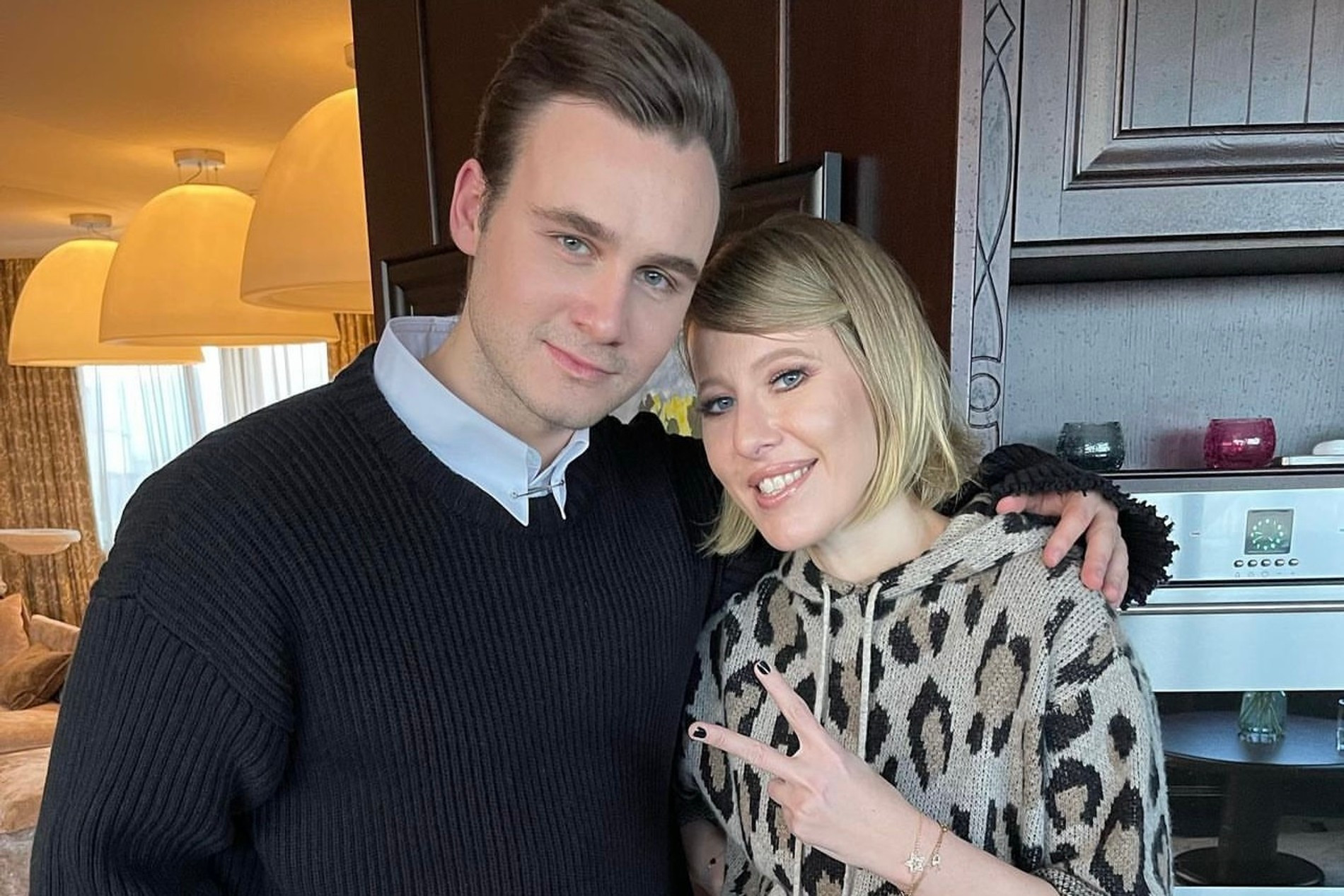 Николай Соболев* и Ксения Собчак
Фото: Инстаграм (запрещен в РФ) @sobolevv