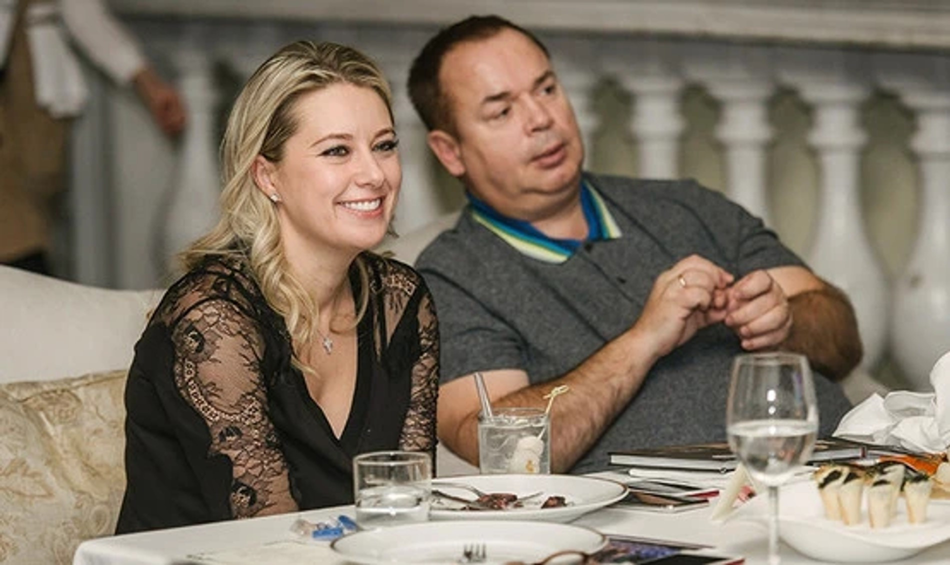 Сергей Гришин и его бывшая жена Анна