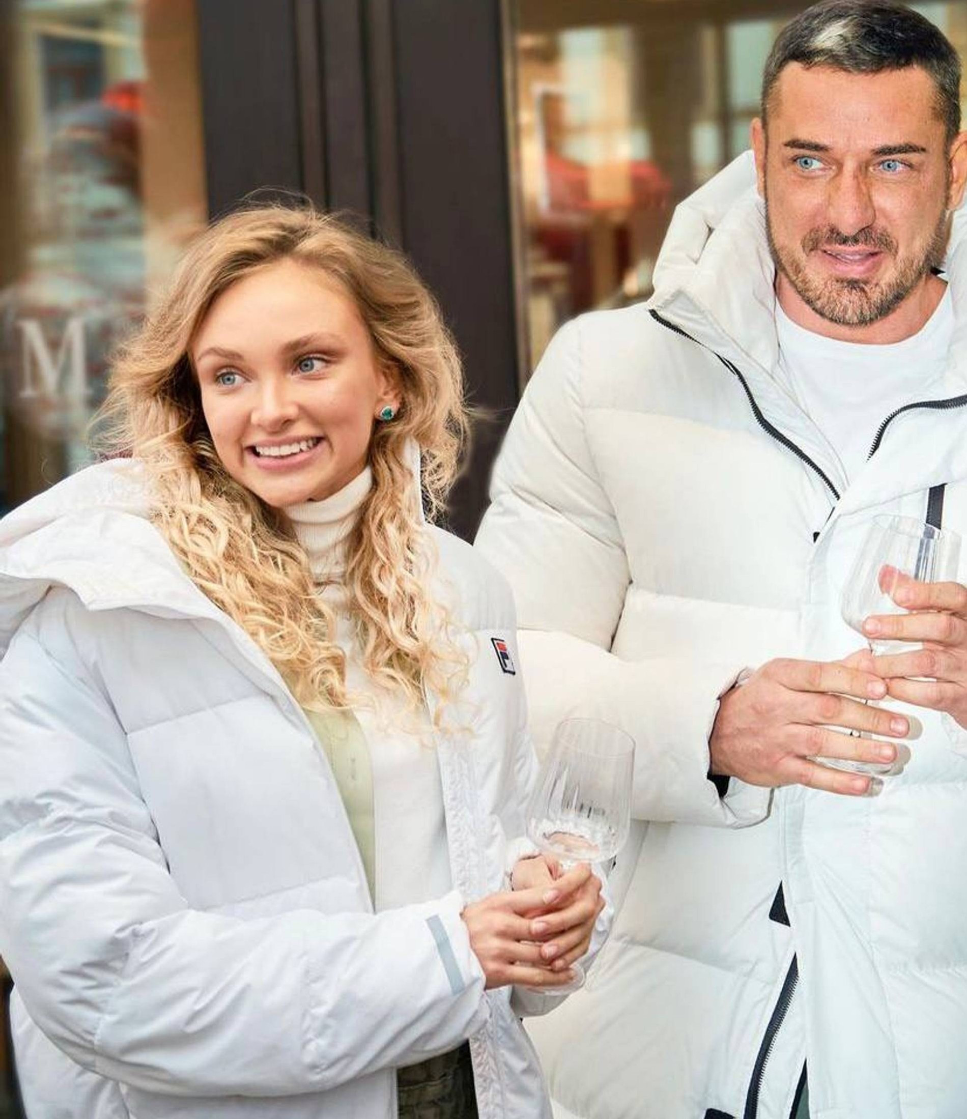 Курбан Омаров со своей девушкой Валерией
Фото: Инстаграм (запрещен в РФ) @zimamoscow