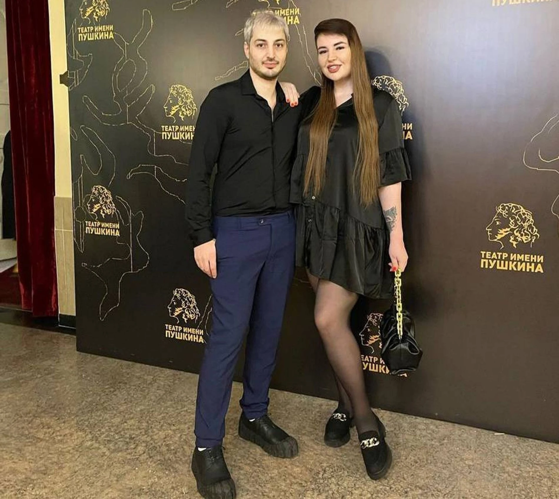 Иосиф Оганесян и Саша Черно
Фото: Инстаграм (запрещен в РФ)  @a_chernyavskaya_