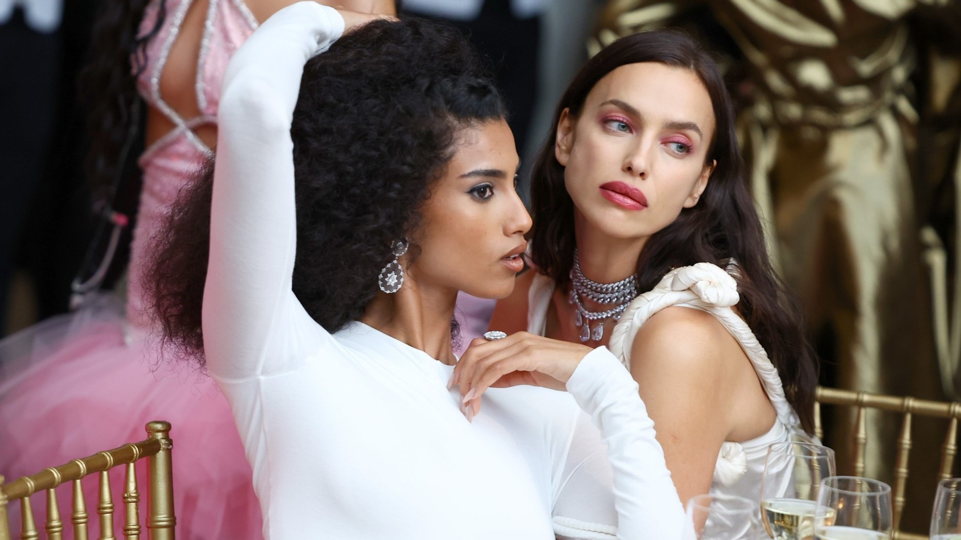 Ирина Шейк и Имаам Хаммам
Фото: Getty Images