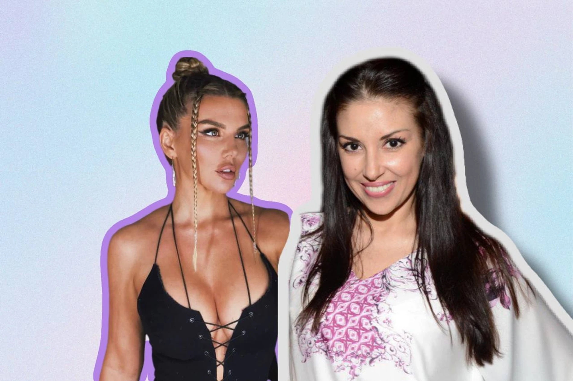 Слева — Анна Седокова, справа — Татьяна Найник.  
Фото: Инстаграм (запрещен в РФ), Legion Media. 