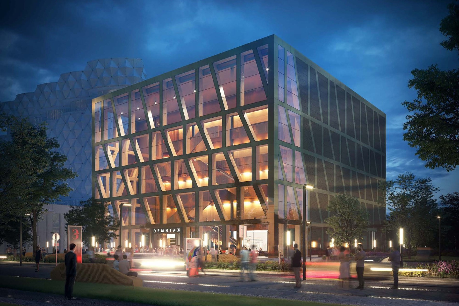 Архитектурная концепция Музея искусств
Фото: пресс-служба Москомархитектуры