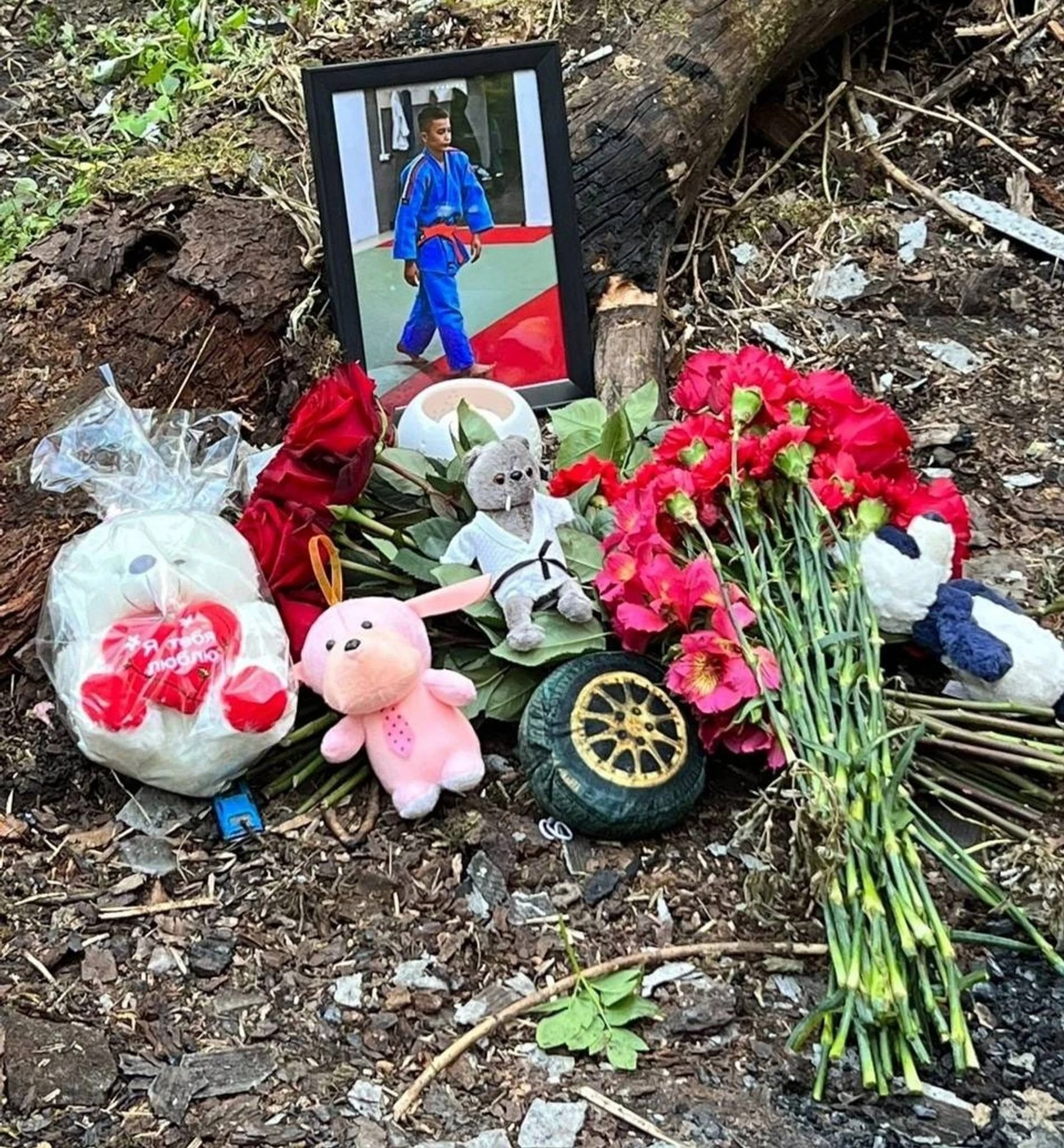 Стихийный мемориал на месте смерти мальчика
Фото: «Раменское Онлайн» / Vk.com