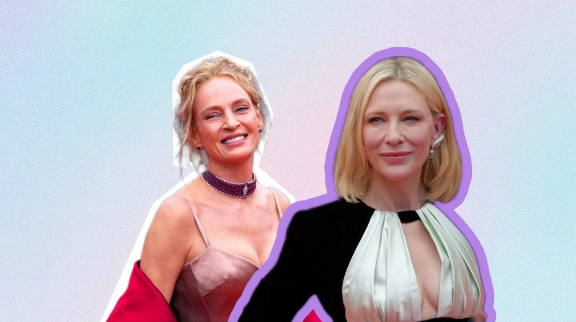 Ума Турман и Кейт Бланшетт
Коллаж: Super