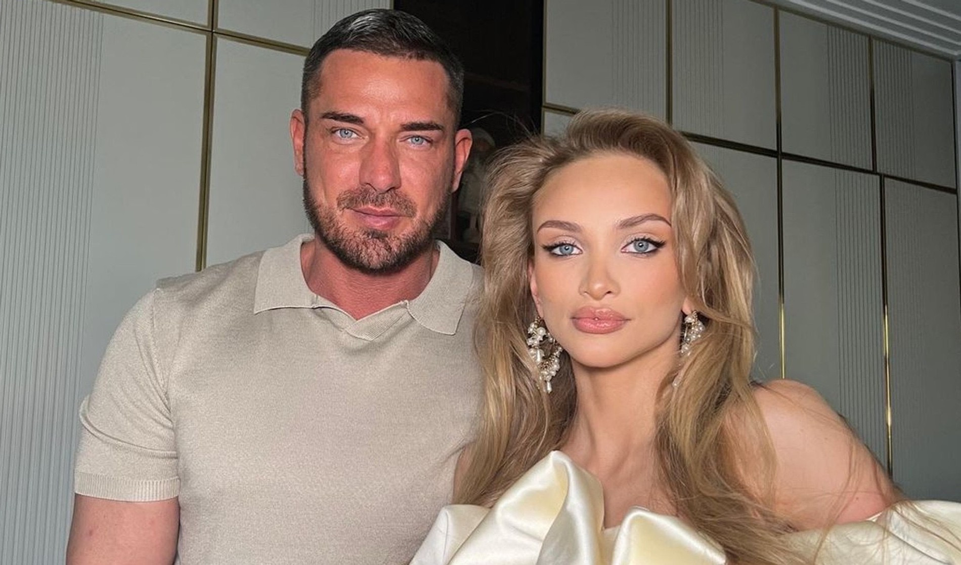 Курбан Омаров с возлюбленной Валерией 
Фото: Инстаграм (запрещен в РФ) @zimamoscow