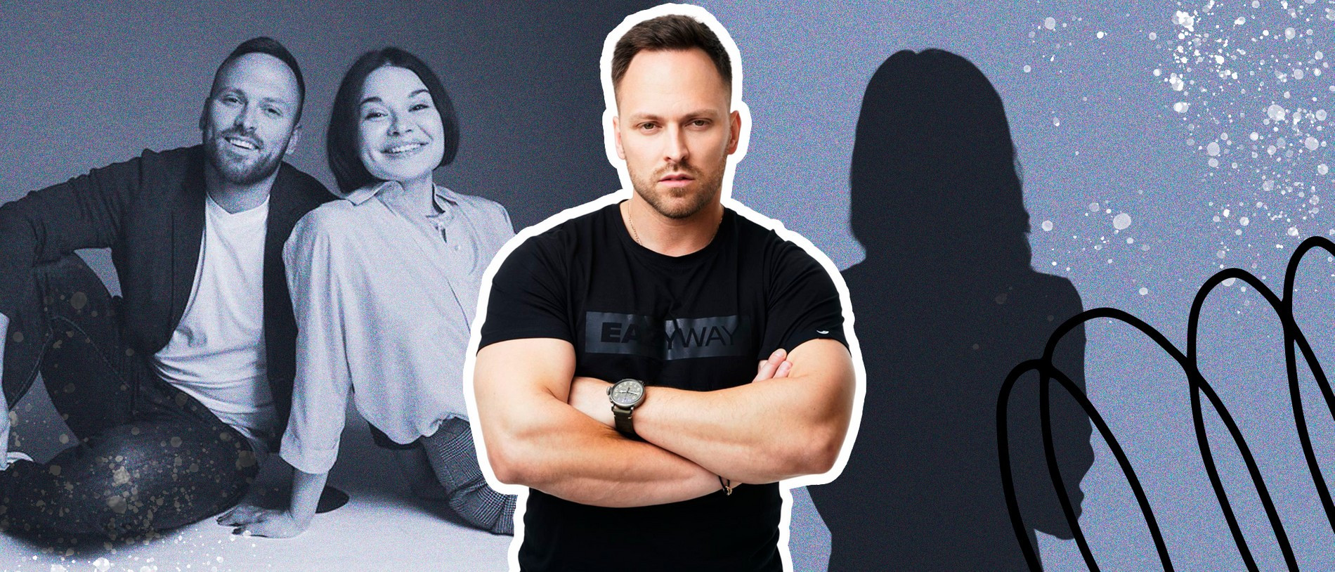 Ксения Шойгу и Алексей Столяров. 
Коллаж Super 