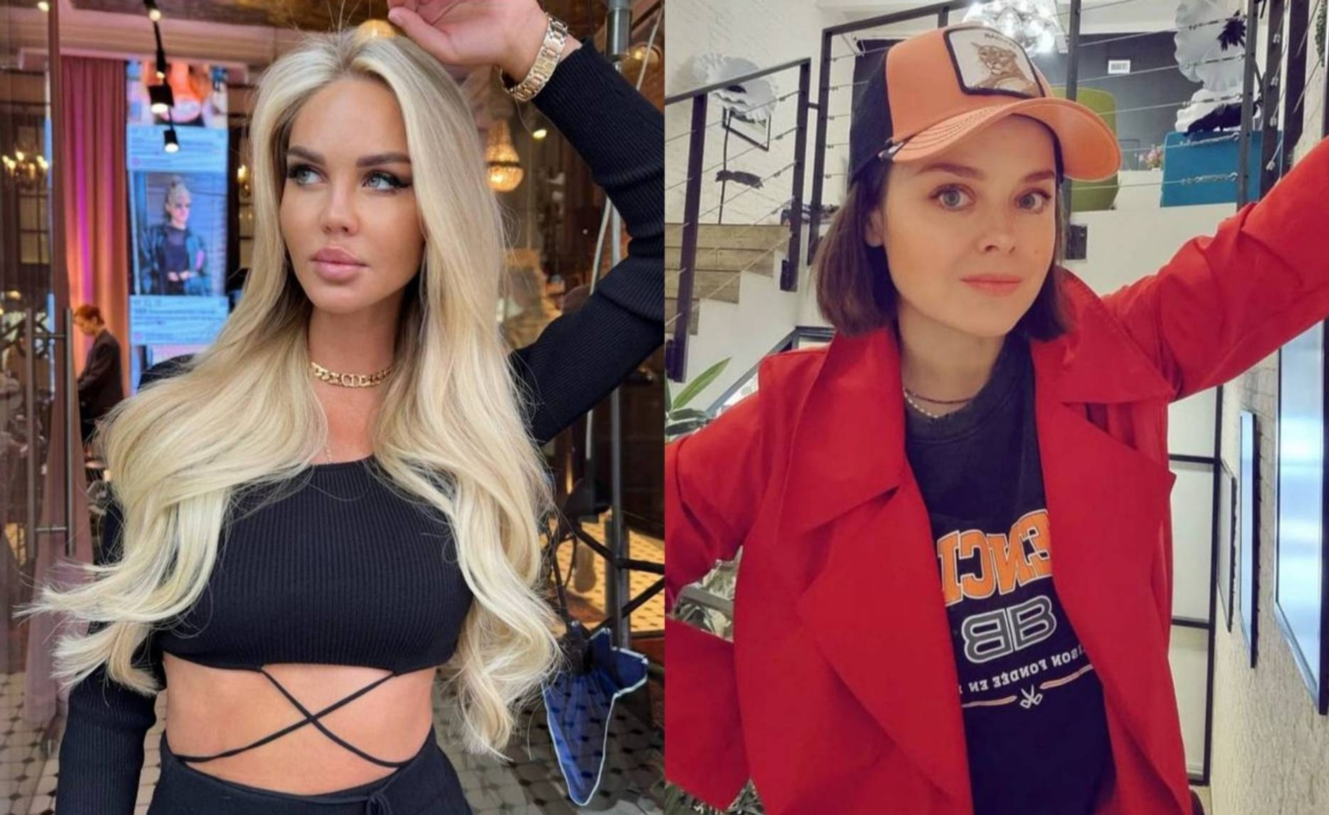 Фото: Инстаграм (запрещен в РФ) Марии Погребняк и Натальи Медведевой 