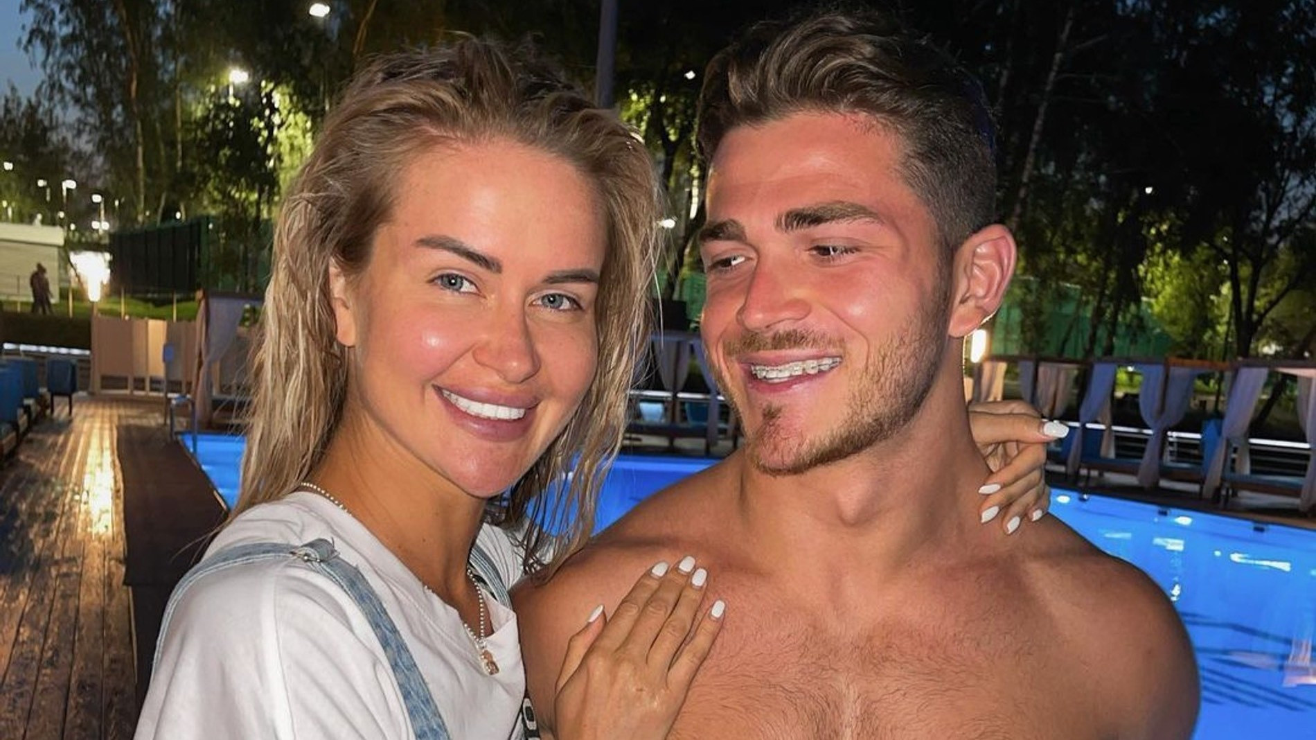 Марина Африкантова и Роман Капаклы
Фото: Инстаграм (запрещен в РФ)  @roman.kapa