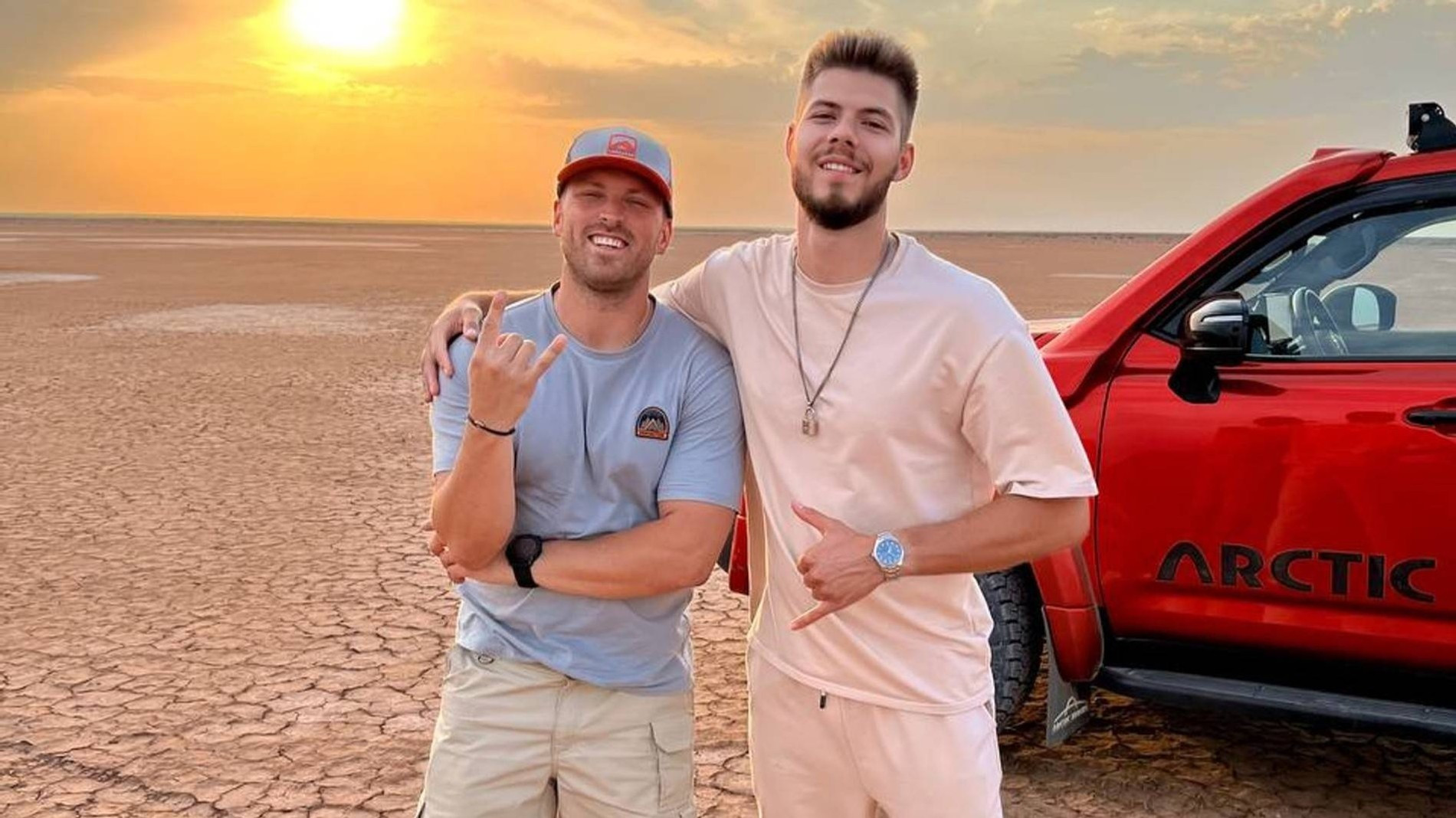 Алексей Столяров и блогер Никитос. Фото: телеграм-канал Алексея Столярова 