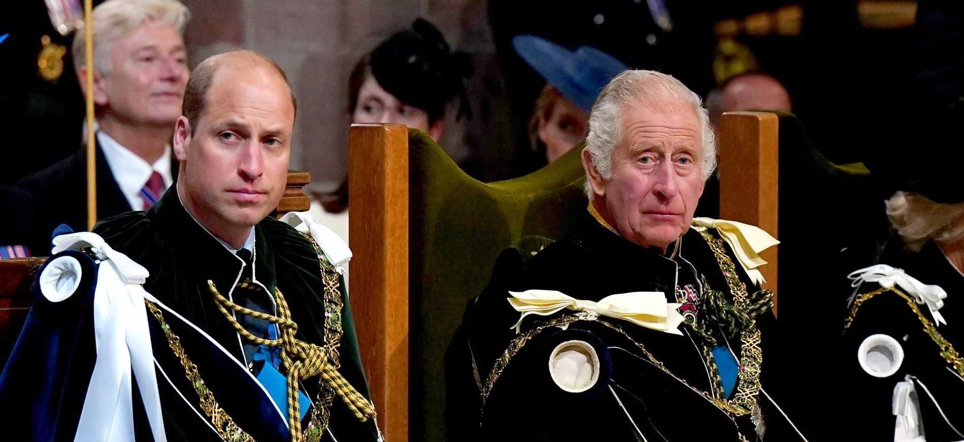 Принц Уильям и Карл III. Фото: Getty Images