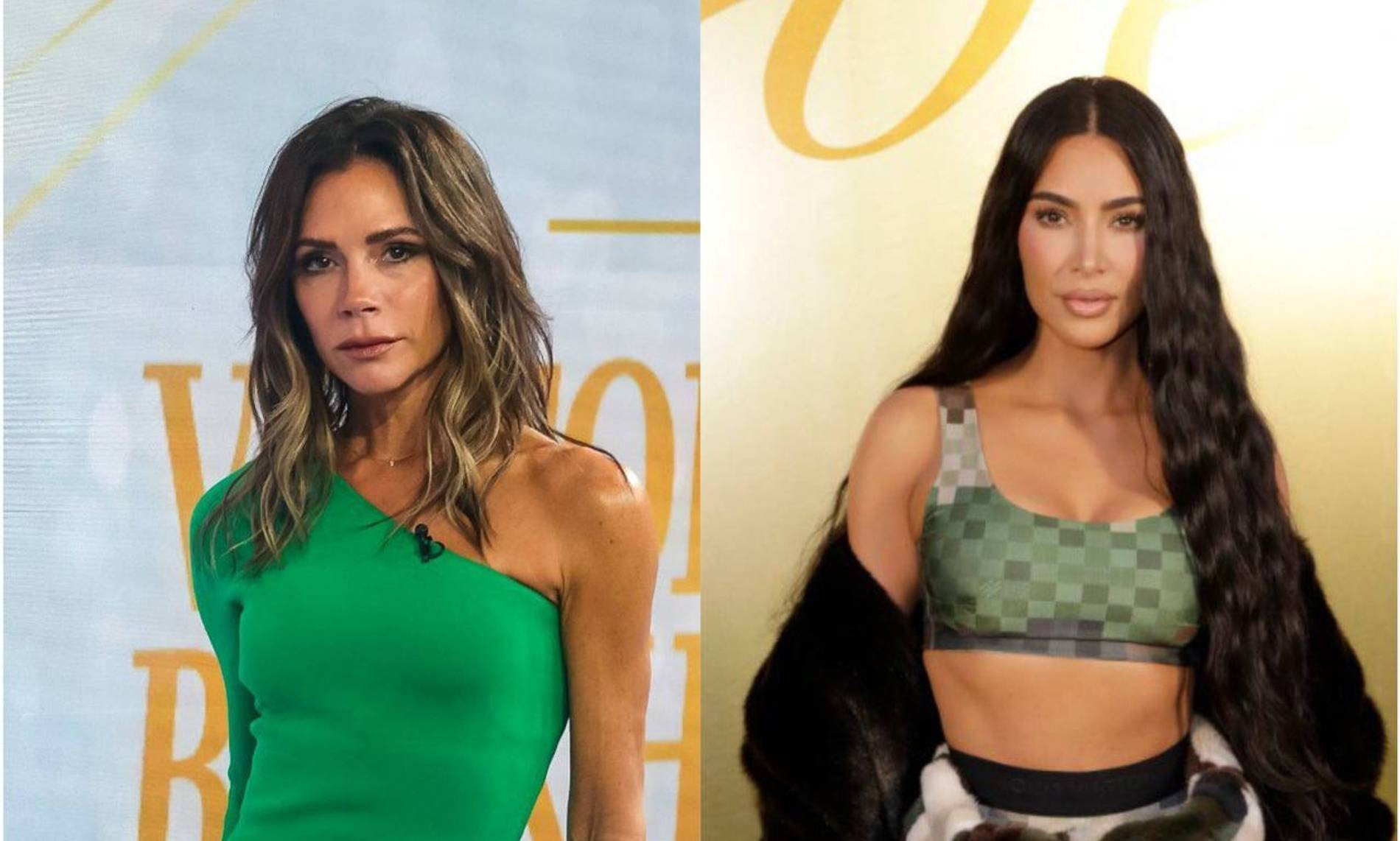 Виктория Бекхэм и Ким Кардашьян. Фото: Getty Images