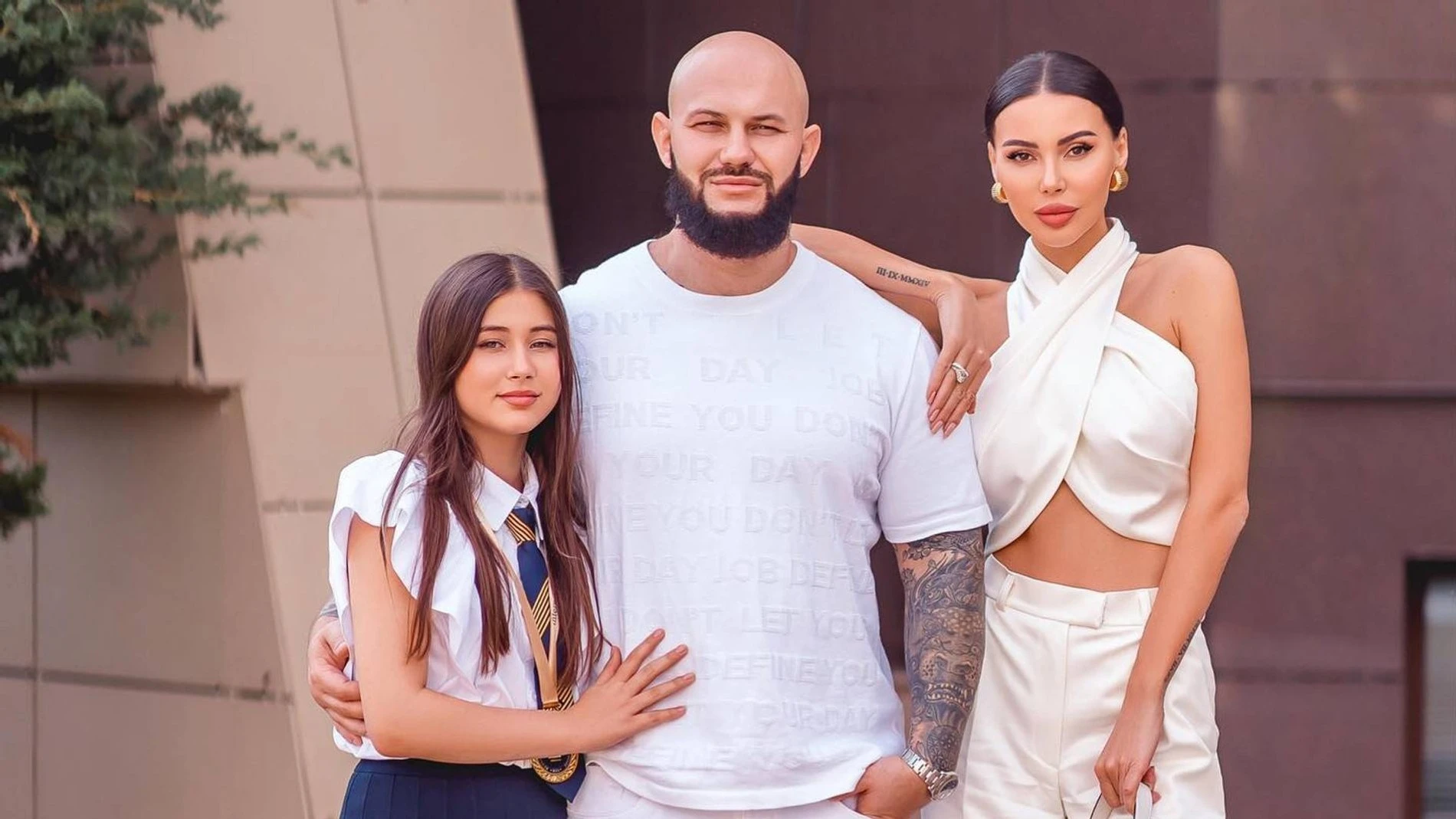 Оксана Самойлова, Джиган и их дочь Ариела. Фото: Инстаграм* @samoylovaoxana