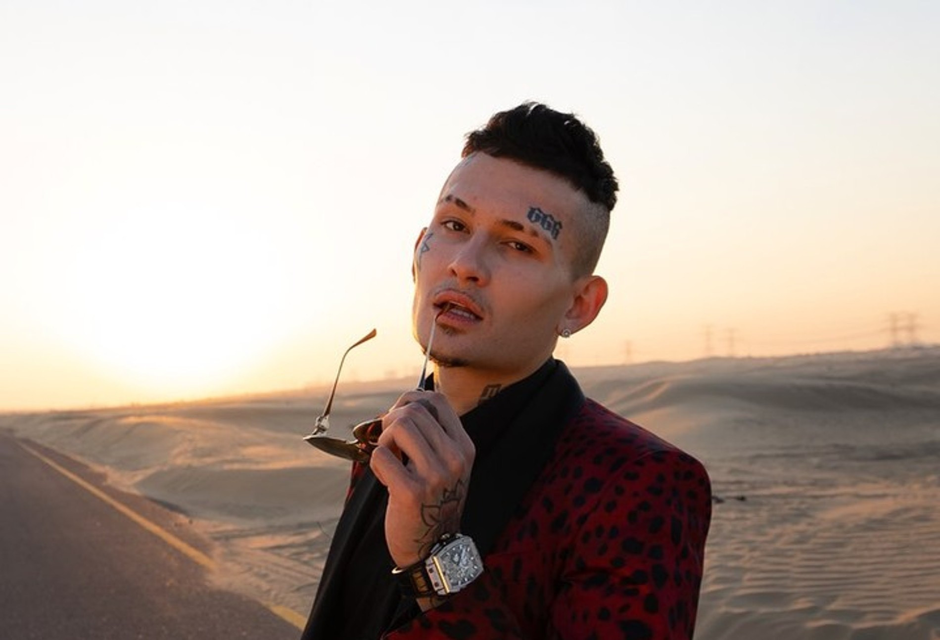 Моргенштерн*. Фото: Инстаграм** @morgen_shtern