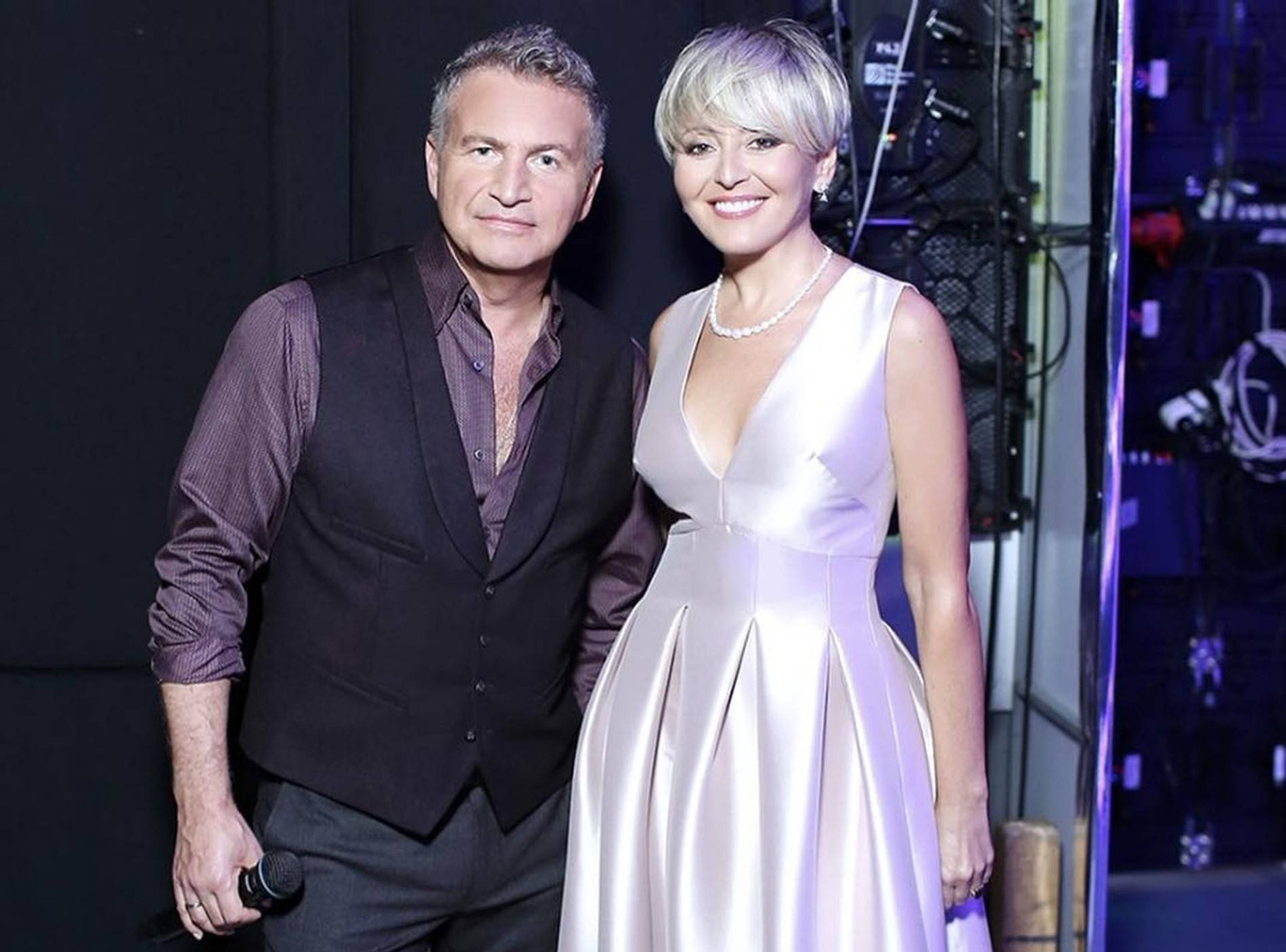 Леонид Агутин и Анжелика Варум. Фото: Инстаграм (запрещен в РФ) @avarum