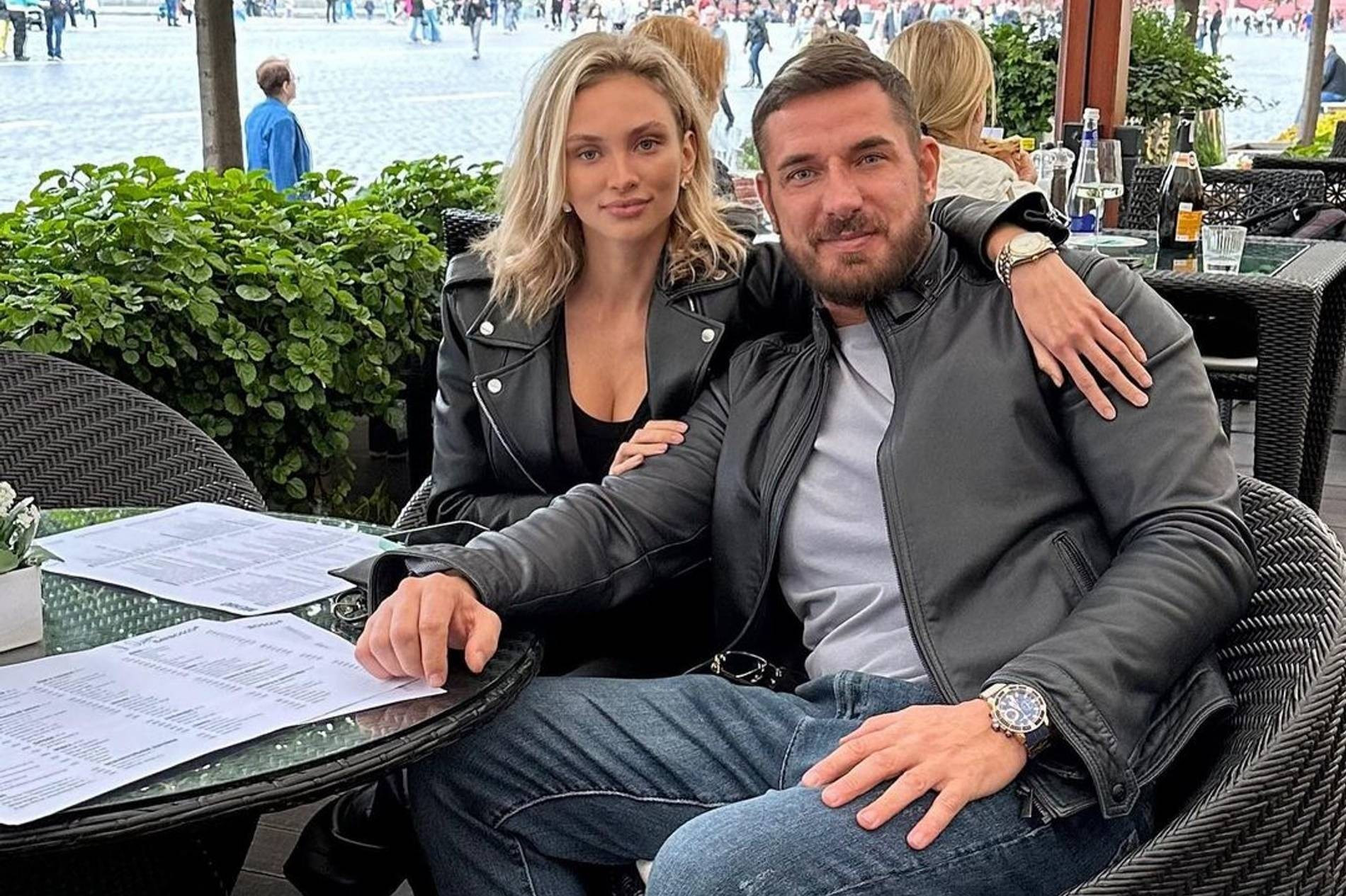 Курбан Омаров и его возлюбленная Валерия. Фото: Инстаграм* @zimamoscow