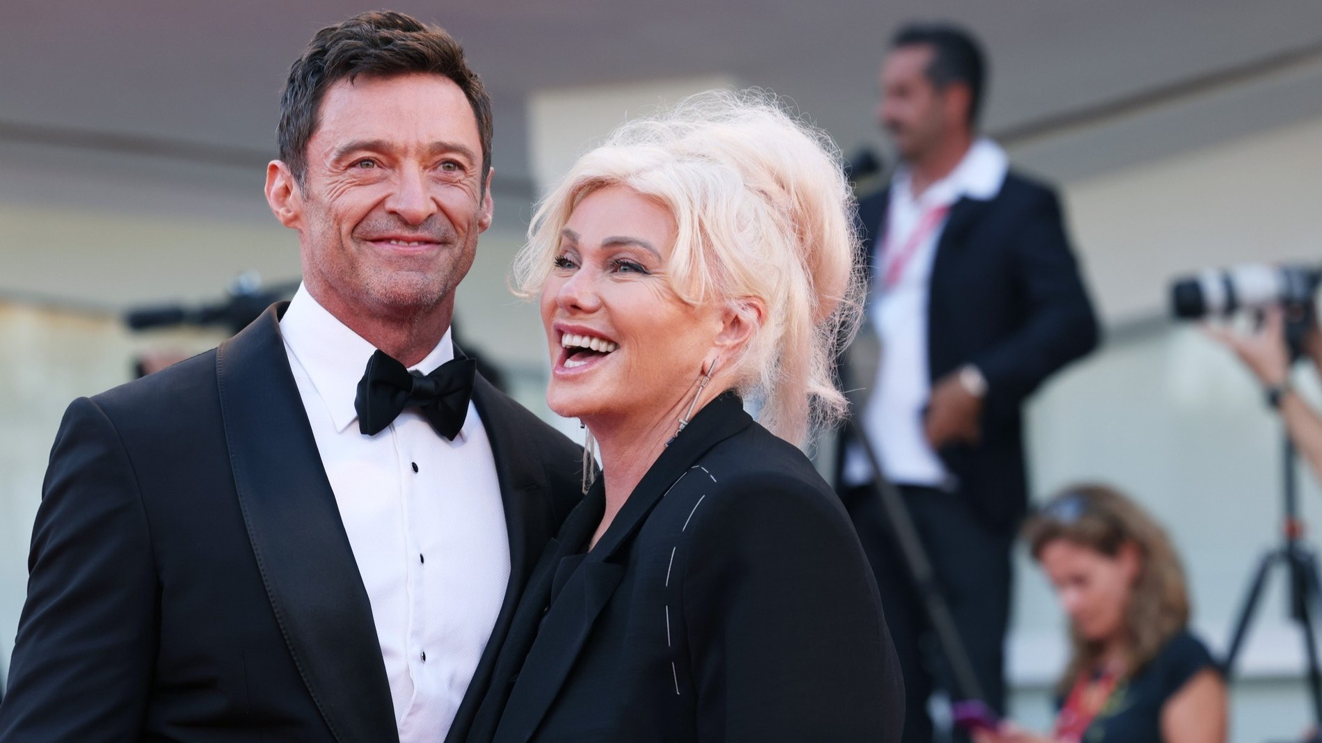 Хью Джекман и Деборра-Ли Фернесс. Фото: Getty Images
