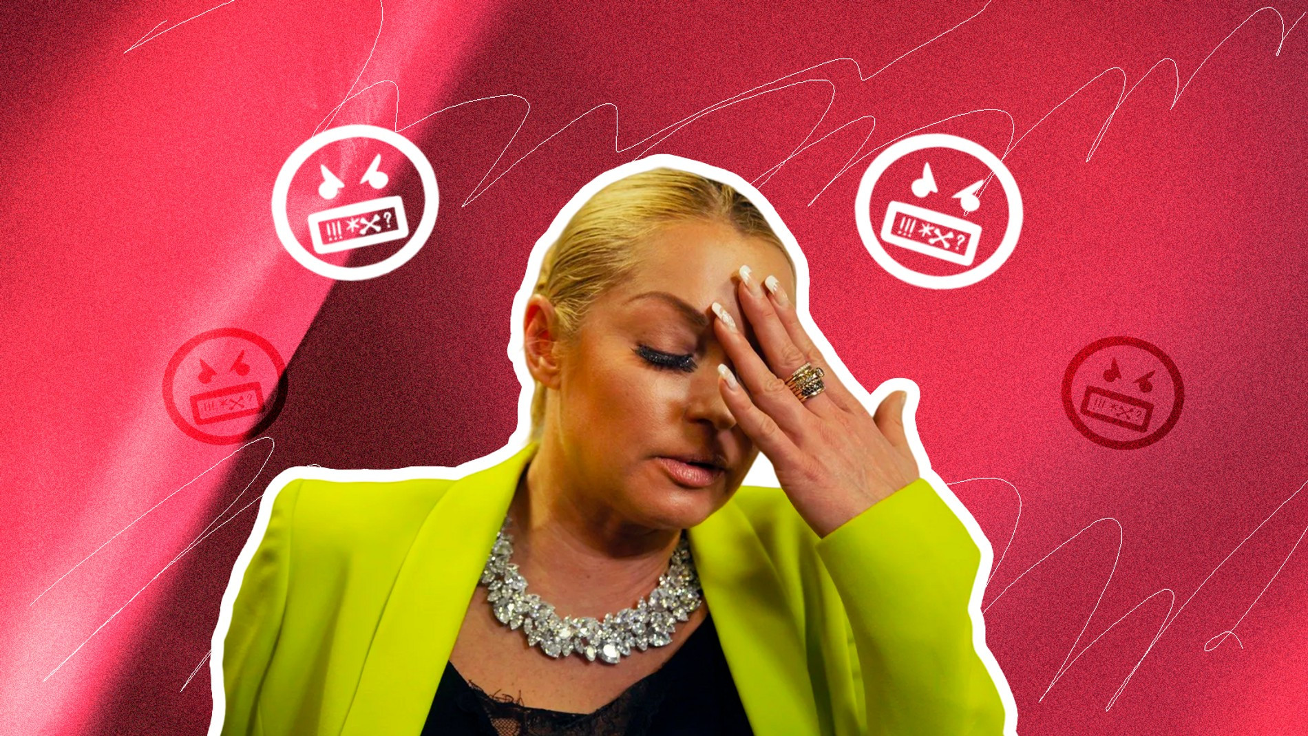 Анастасия Волочкова. Коллаж Super 