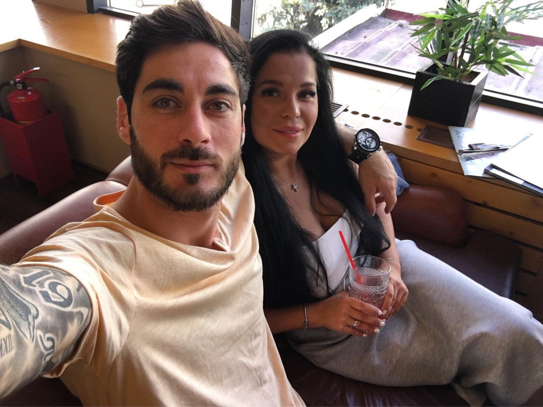 Тигран и Юлия Салибековы. Фото: Инстаграм (запрещен в РФ) @tigran_salibekov