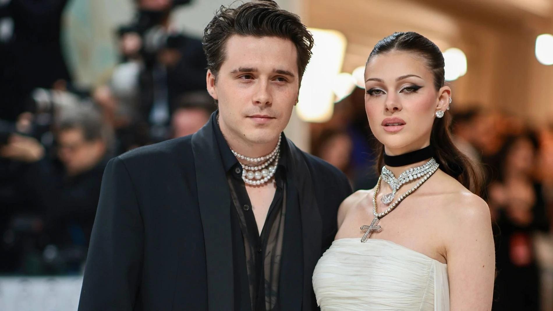 Бруклин Бекхэм и Никола Пельтц. Фото: Getty Images