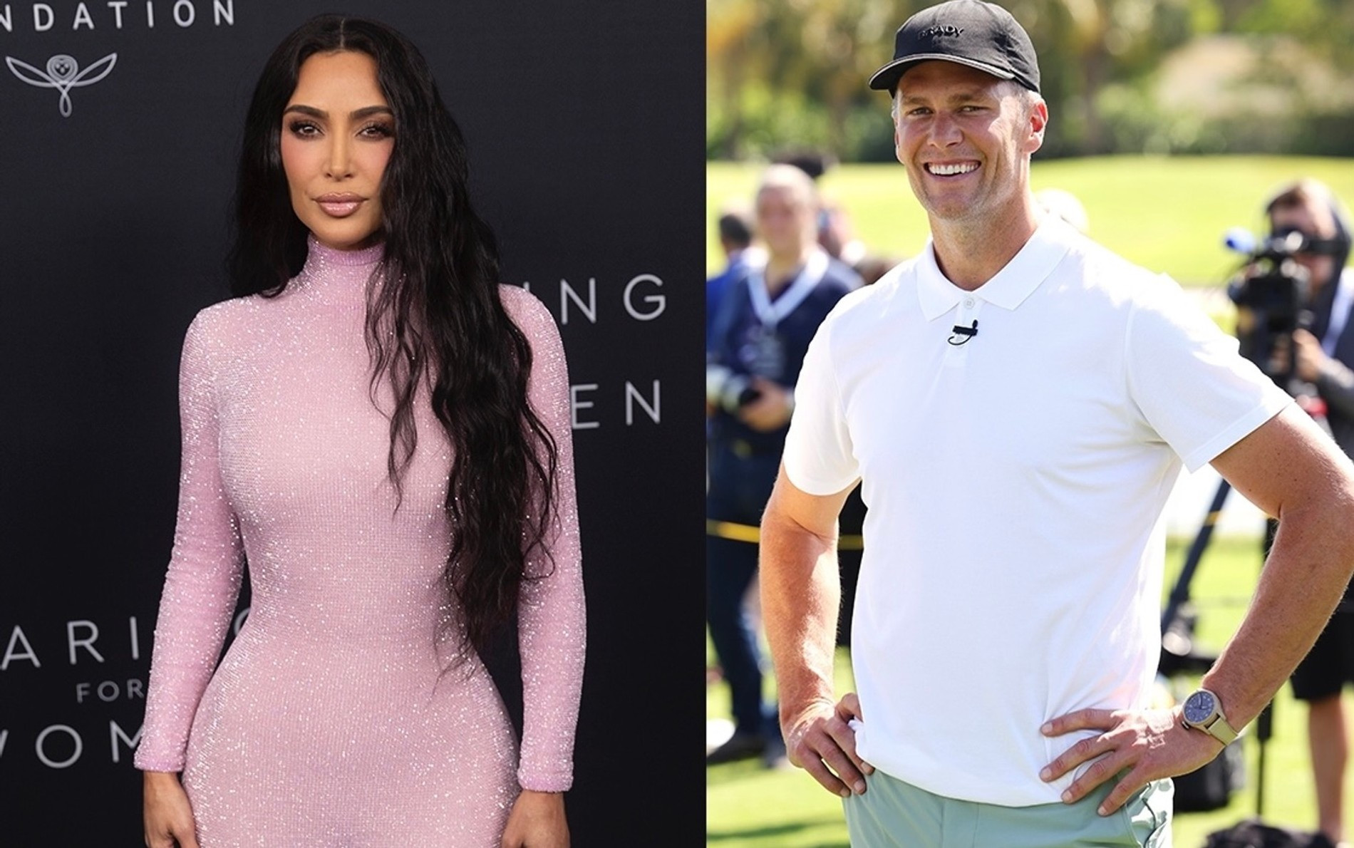 Ким Кардашьян и Том Брэди. Фото: Getty Images