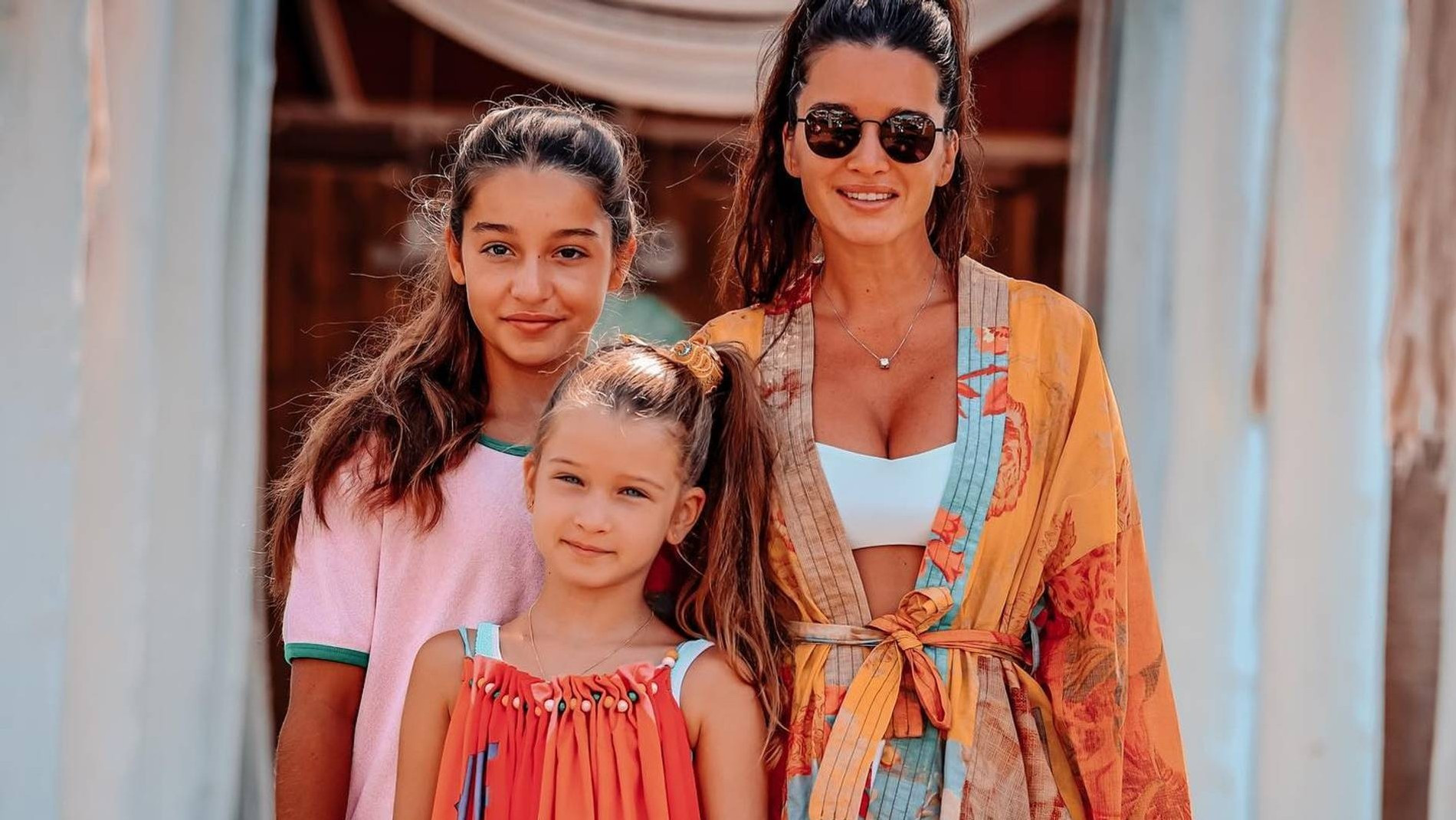 Ксения Бородина с дочерьми. Фото: Инстаграм (запрещен в РФ) @borodylia