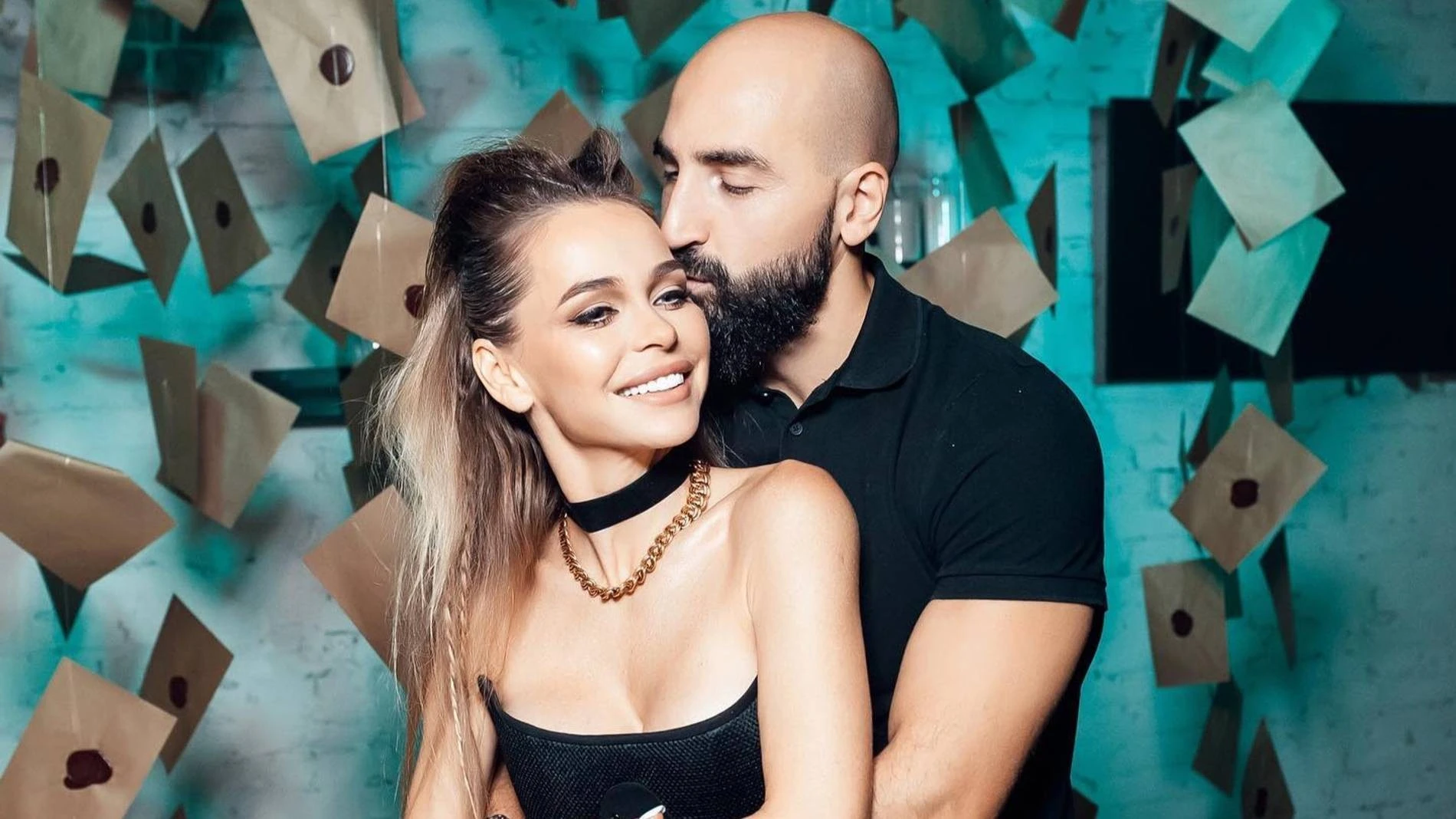 Анна Хилькевич с мужем. Фото: Инстаграм (запрещен в РФ) @annakhilkevich