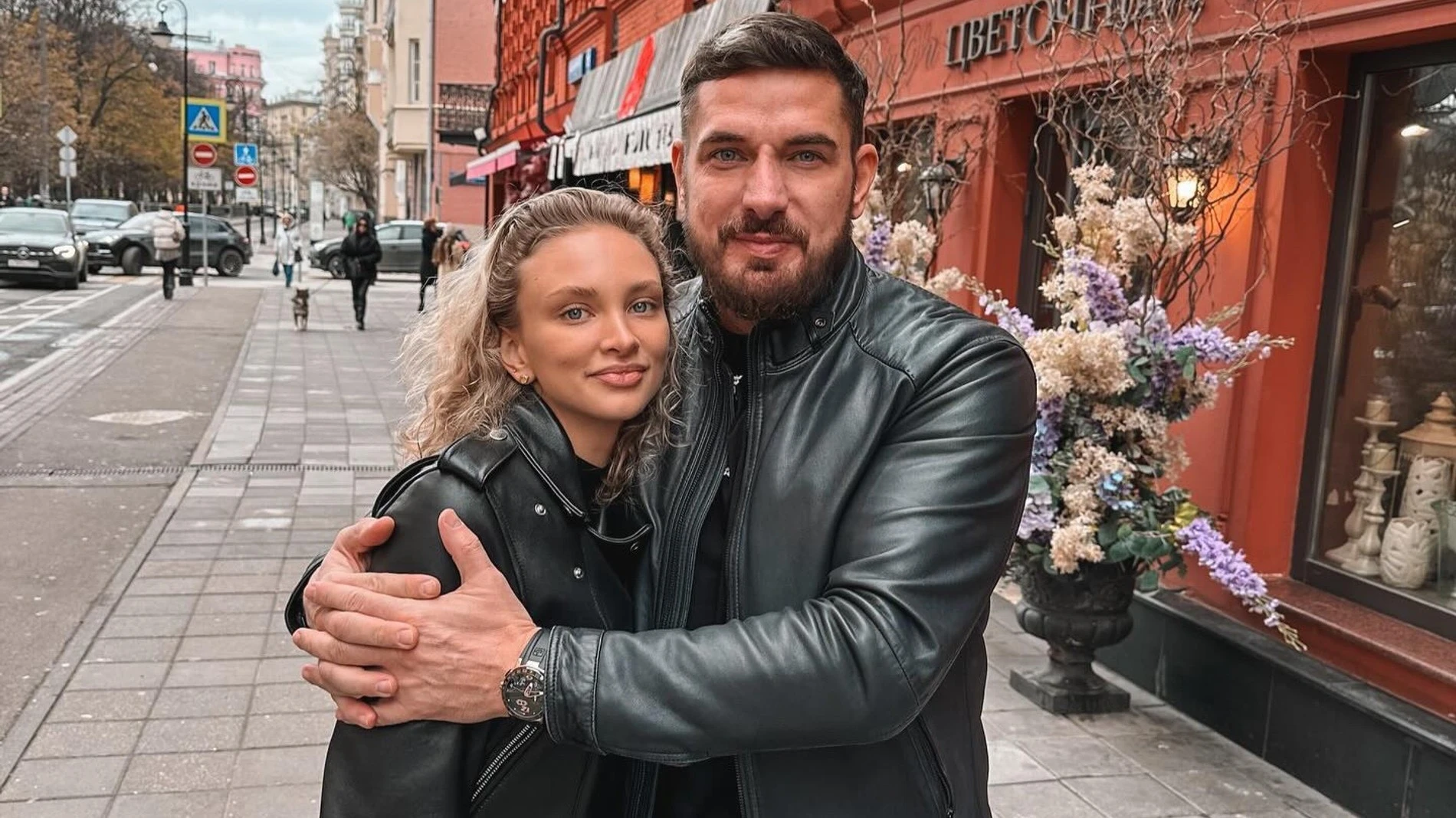 Курбан Омаров и его возлюбленная Валерия. Фото: Инстаграм* @zimamoscow