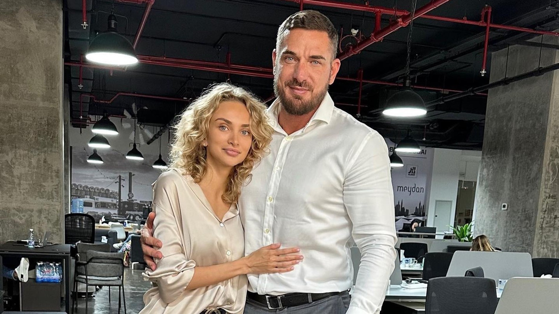 Курбан Омаров и его возлюбленная Валерия. Фото: Инстаграм* @zimamoscow