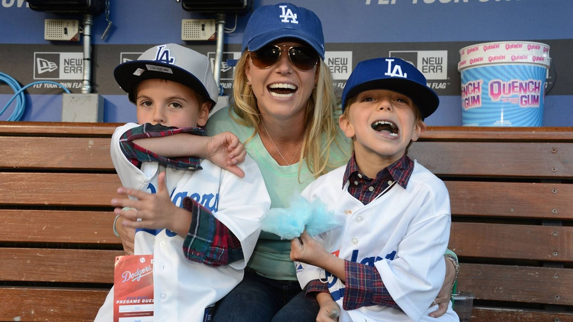 Бритни Спирс с сыновьями. Фото: Getty Images