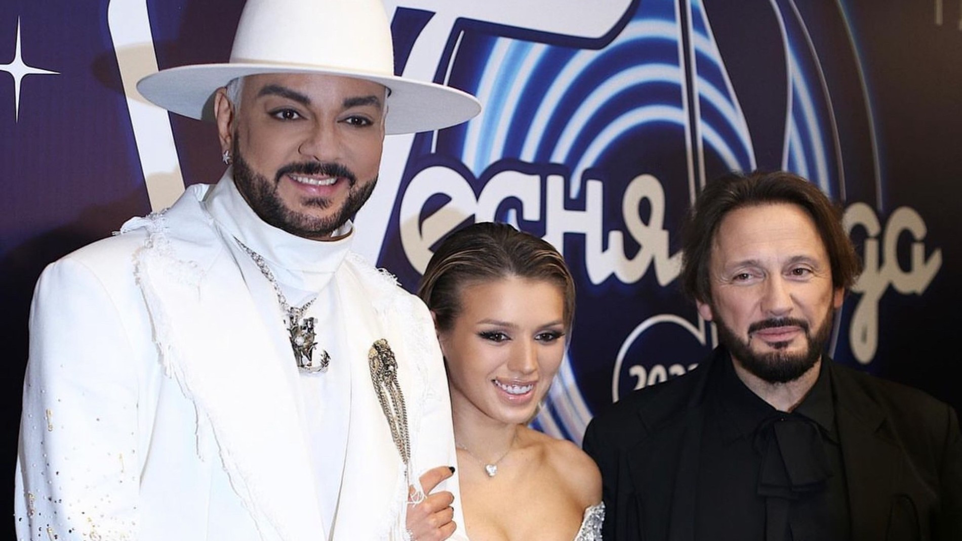 Филипп Киркоров, Люся Чеботина и Стас Михайлов. Фото: Инстаграм (запрещен в РФ) Люси