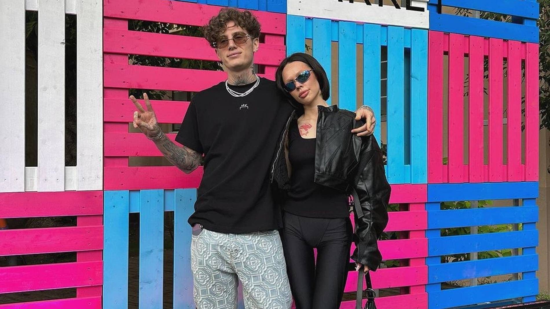 Инстасамка и Moneyken. Фото: Инстаграм (запрещен в РФ) @instasamka