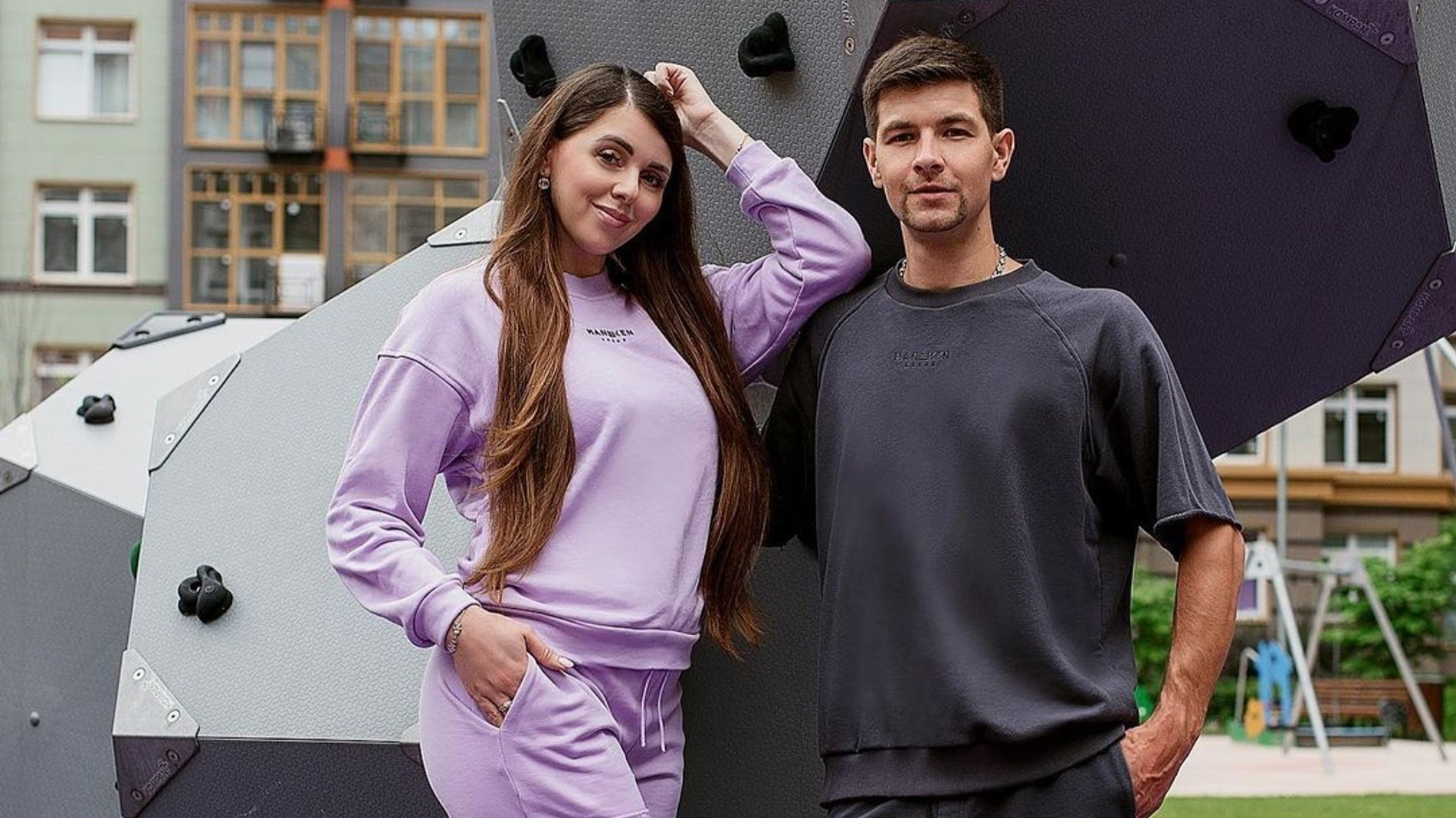 Ольга Рапунцель и Дмитрий Дмитренко Фото: Инстаграм* @olyarapunzel