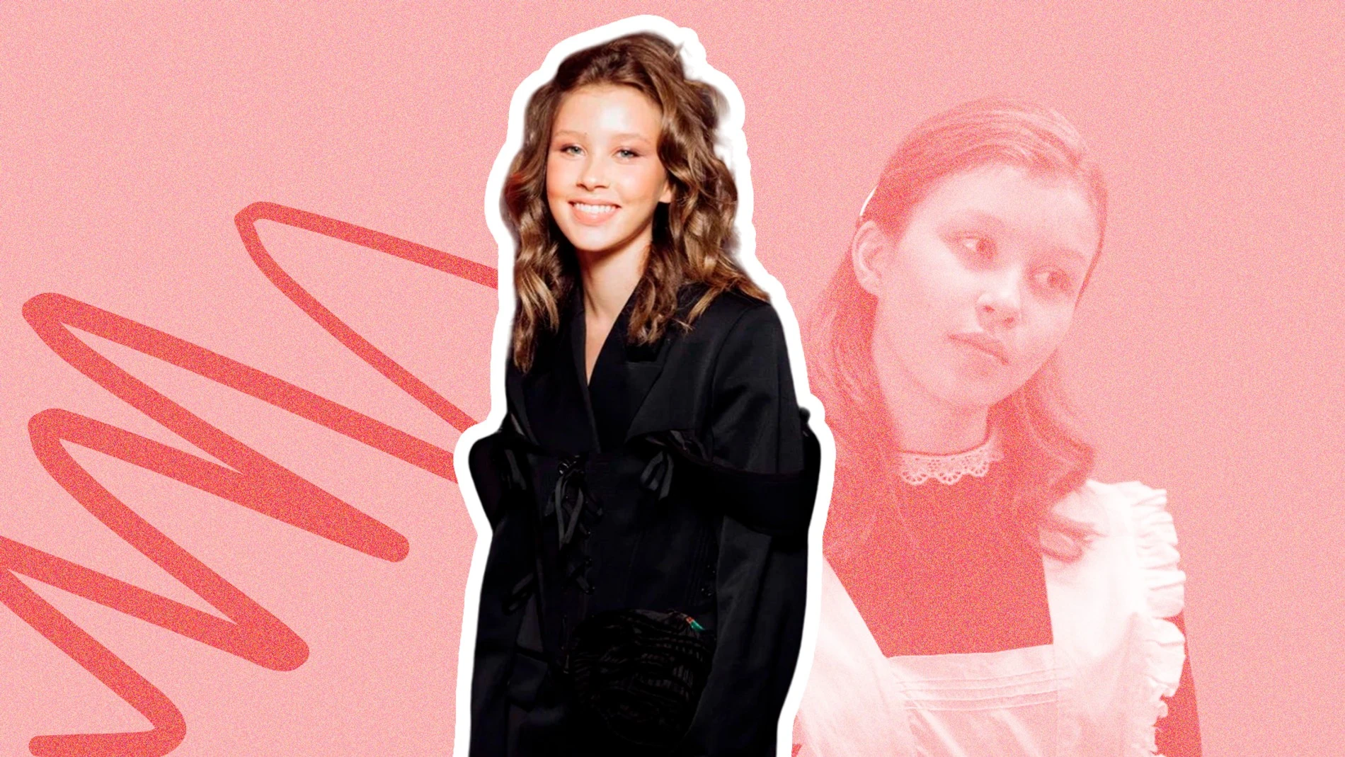 Анна Пересильд. Коллаж Super