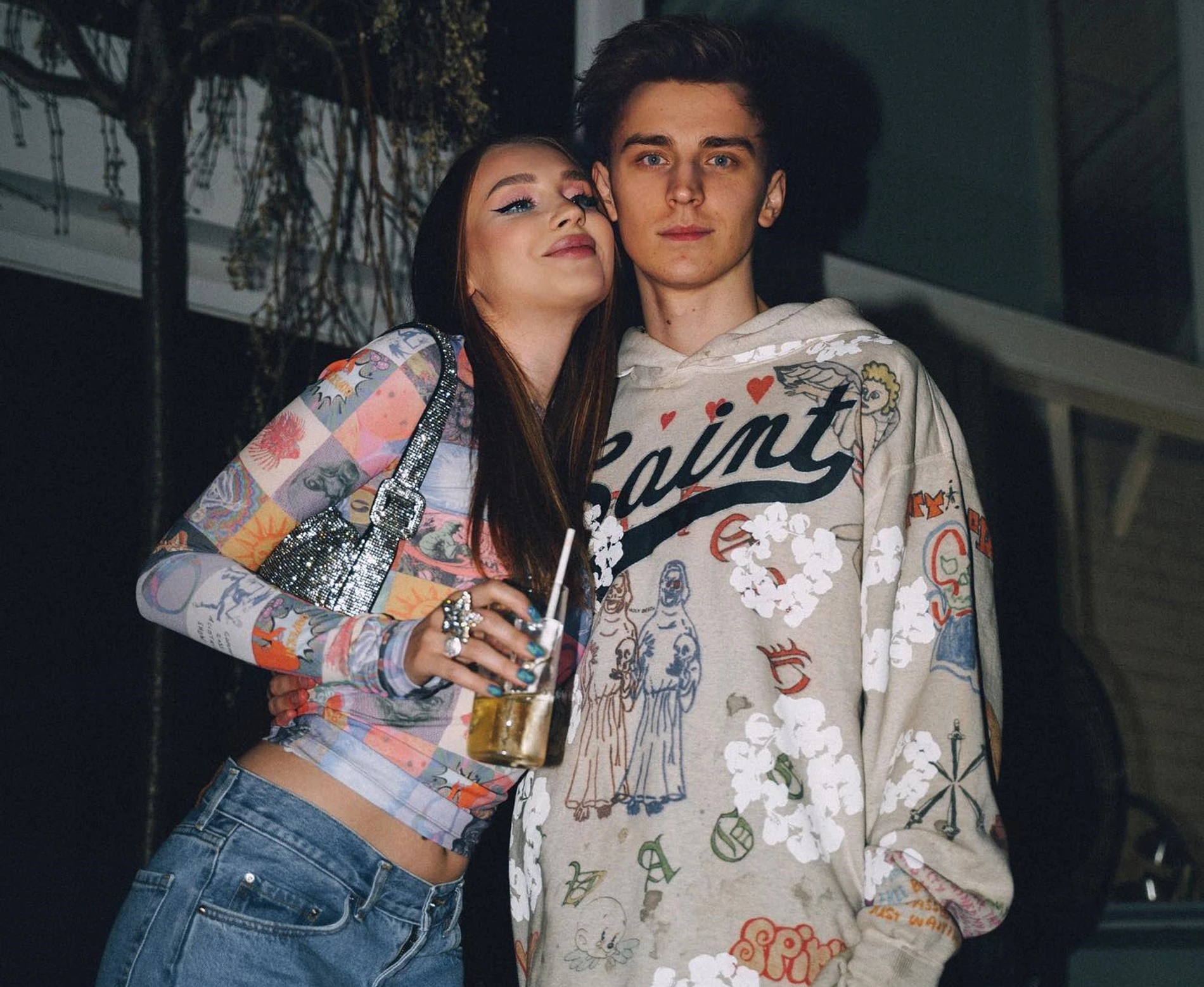 Влад Бумага и Юлия Годунова. Фото: Инстаграм* @juliagodunova