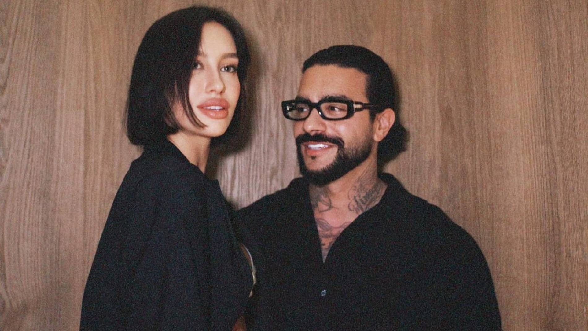 Валентина Иванова и Тимати. Фото: Инстаграм* @halfbloodval