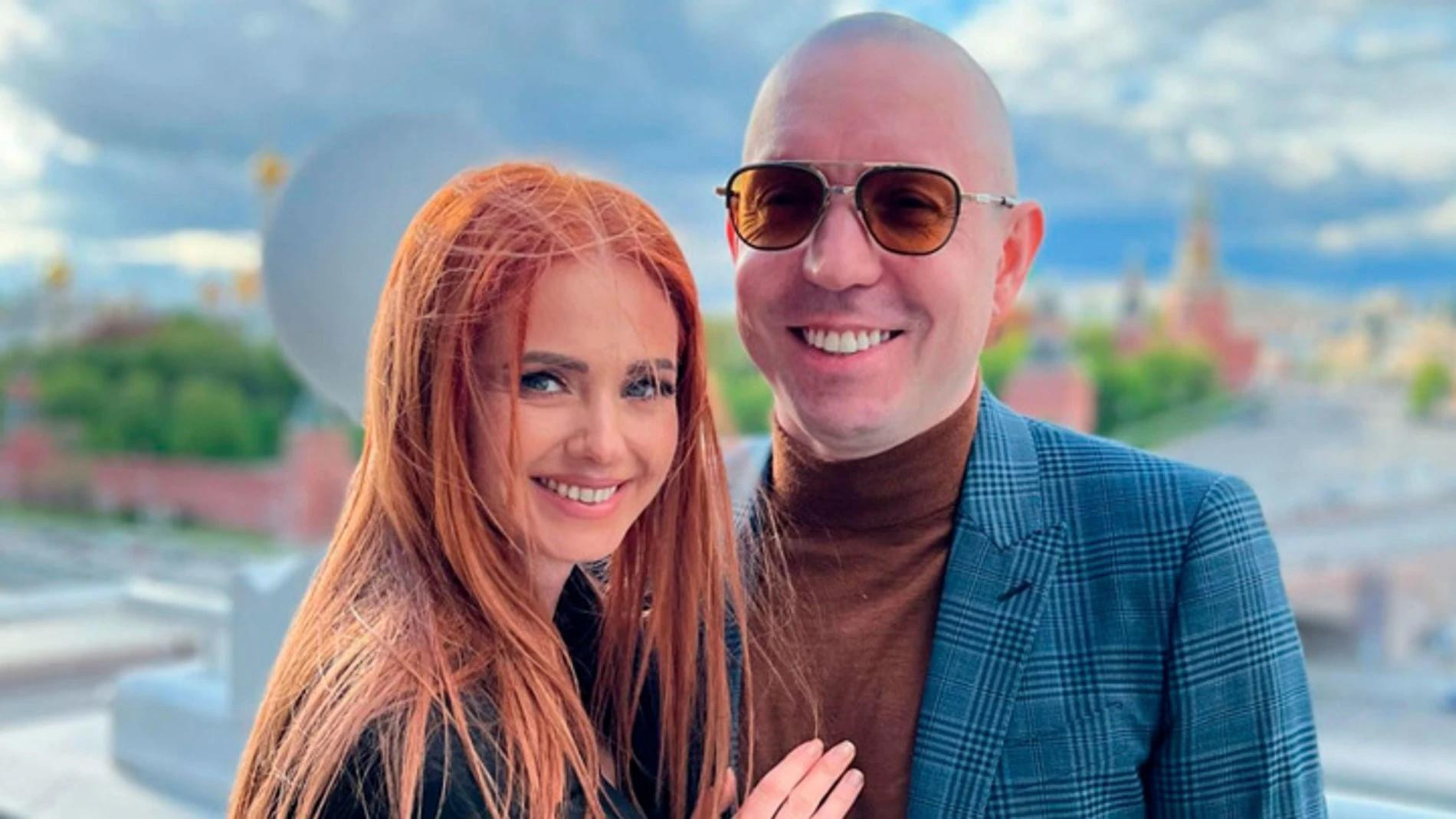 Лена Катина с мужем. Фото: Инстаграм (запрещен в РФ)