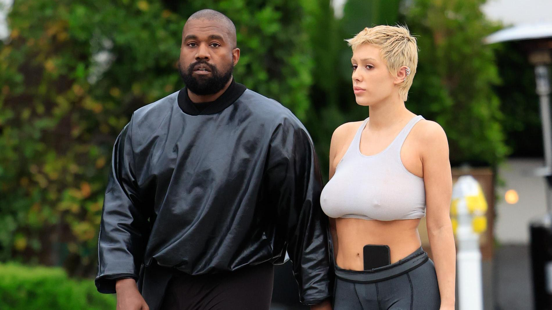 Канье Уэст и Бьянка Ценсори. Фото: Getty Images