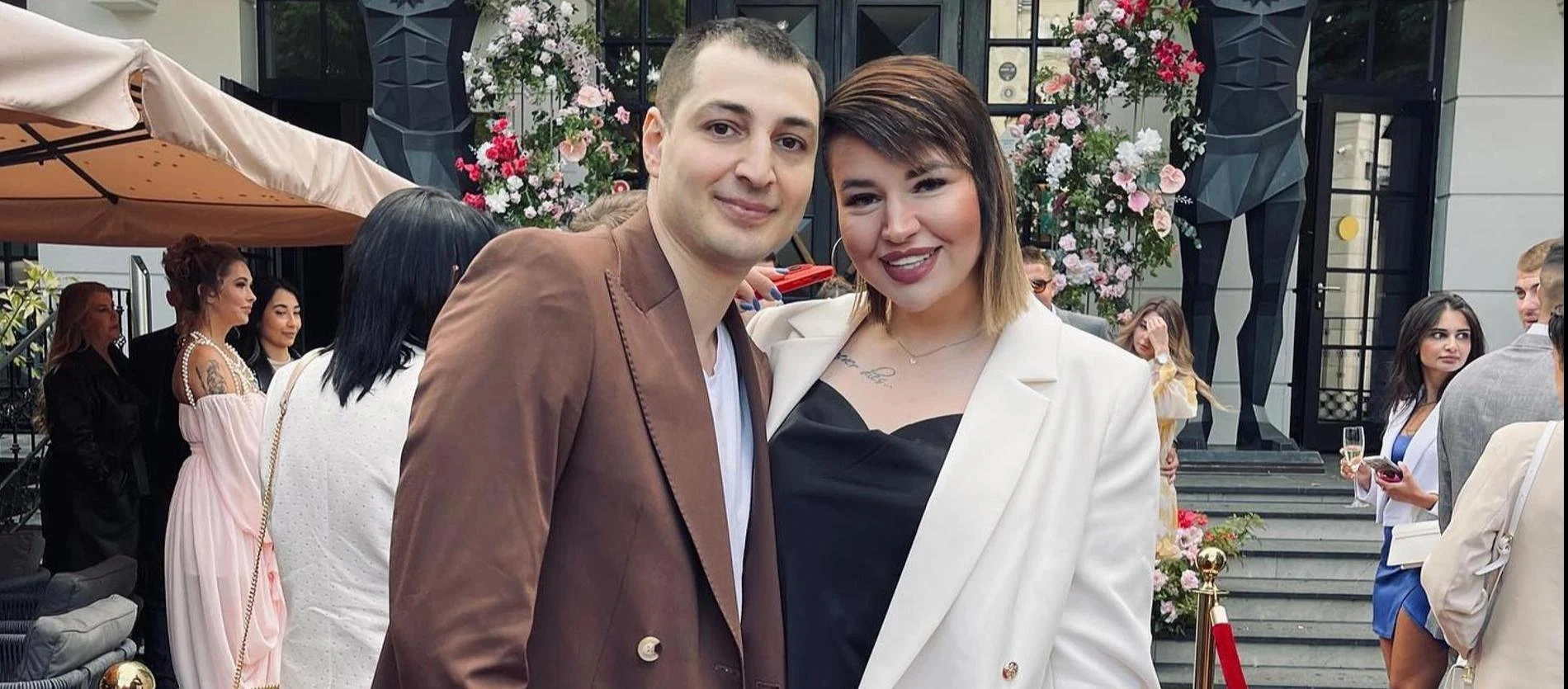 Иосиф Оганесян и Саша Черно. Фото: Инстаграм (запрещен в РФ) @a_chernyavskaya_