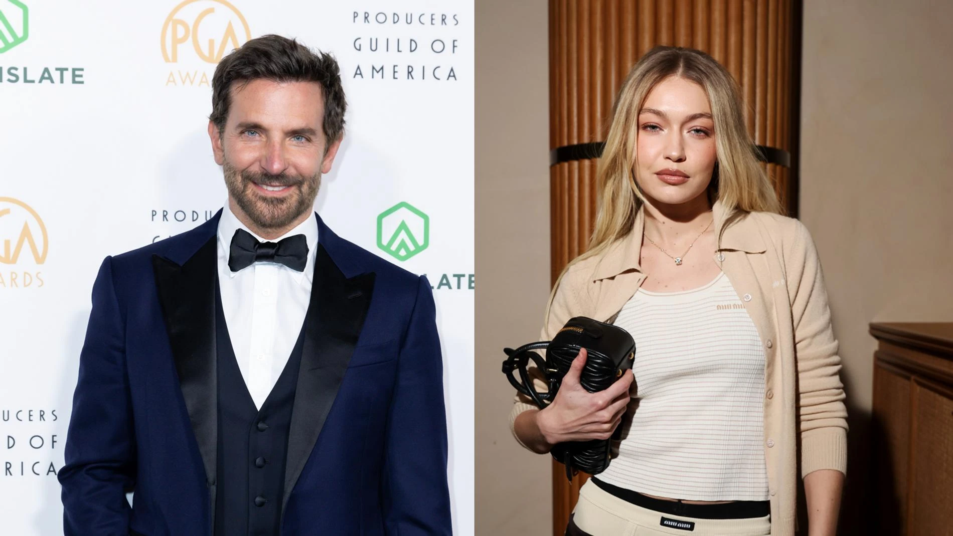 Брэдли Купер и Джиджи Хадид. Фото: Getty Images