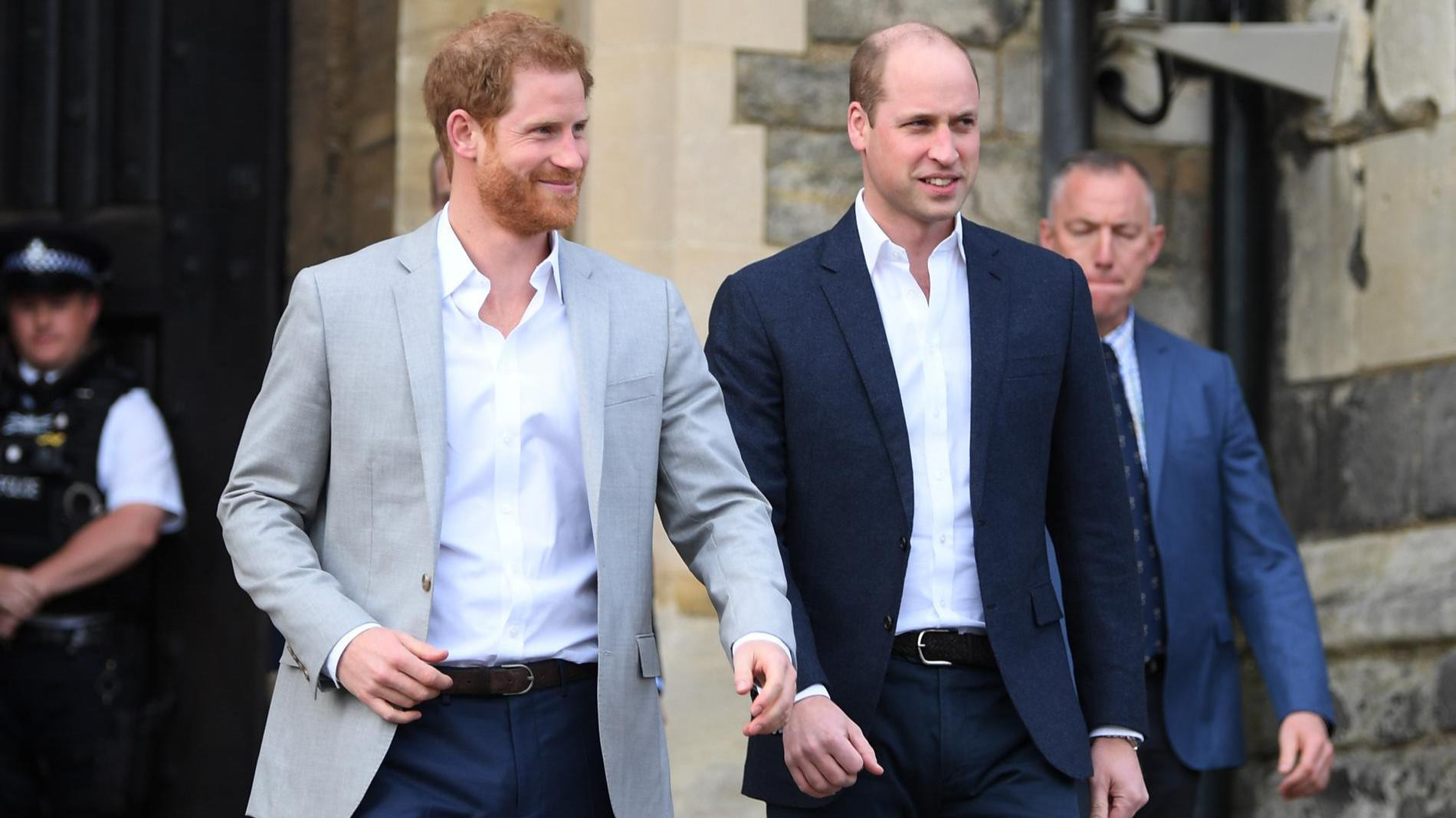 Принцы Гарри и Уильям. Фото: Getty Images