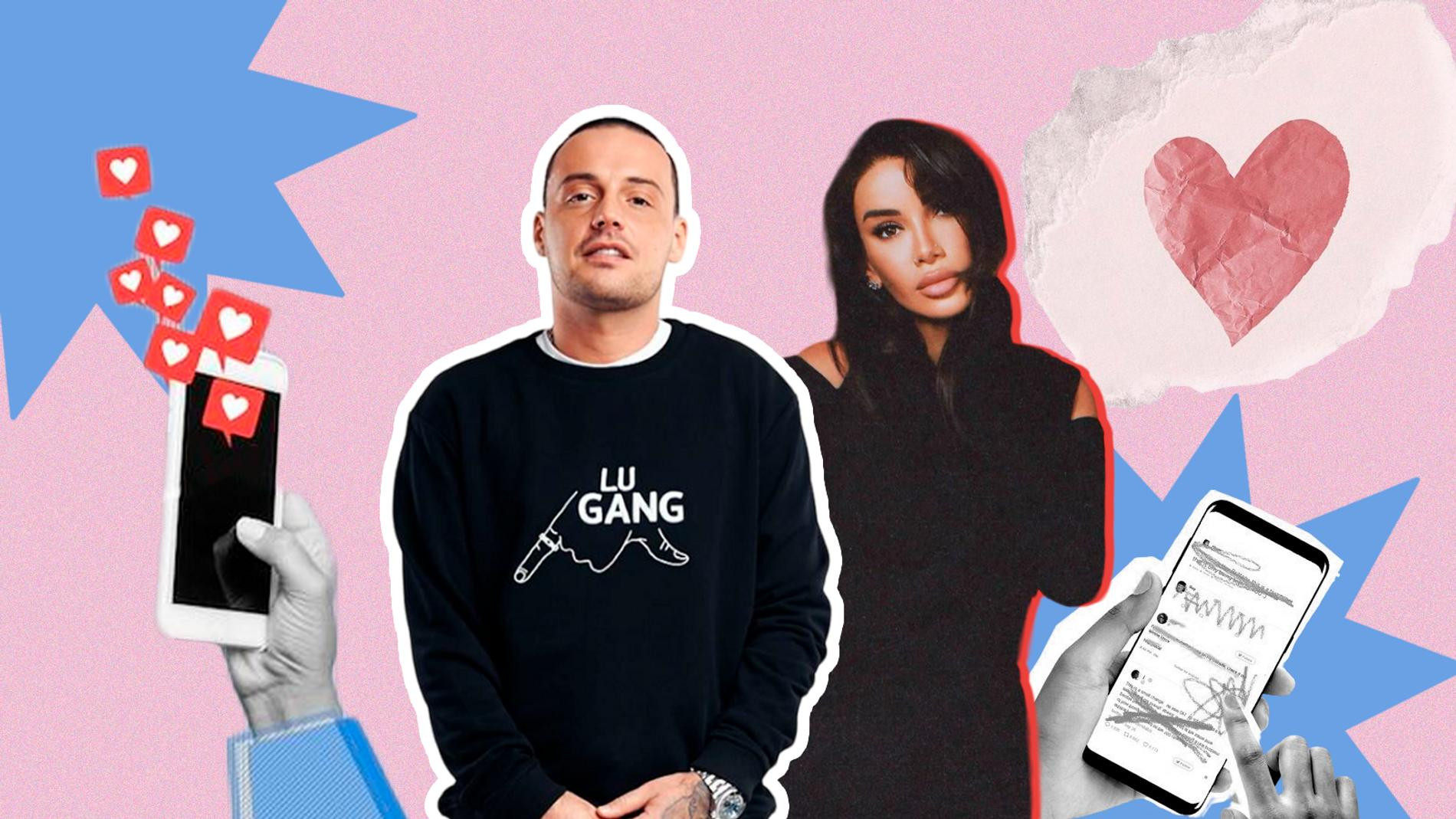 Гуф и Айза-Лилуна Ай. Коллаж Super