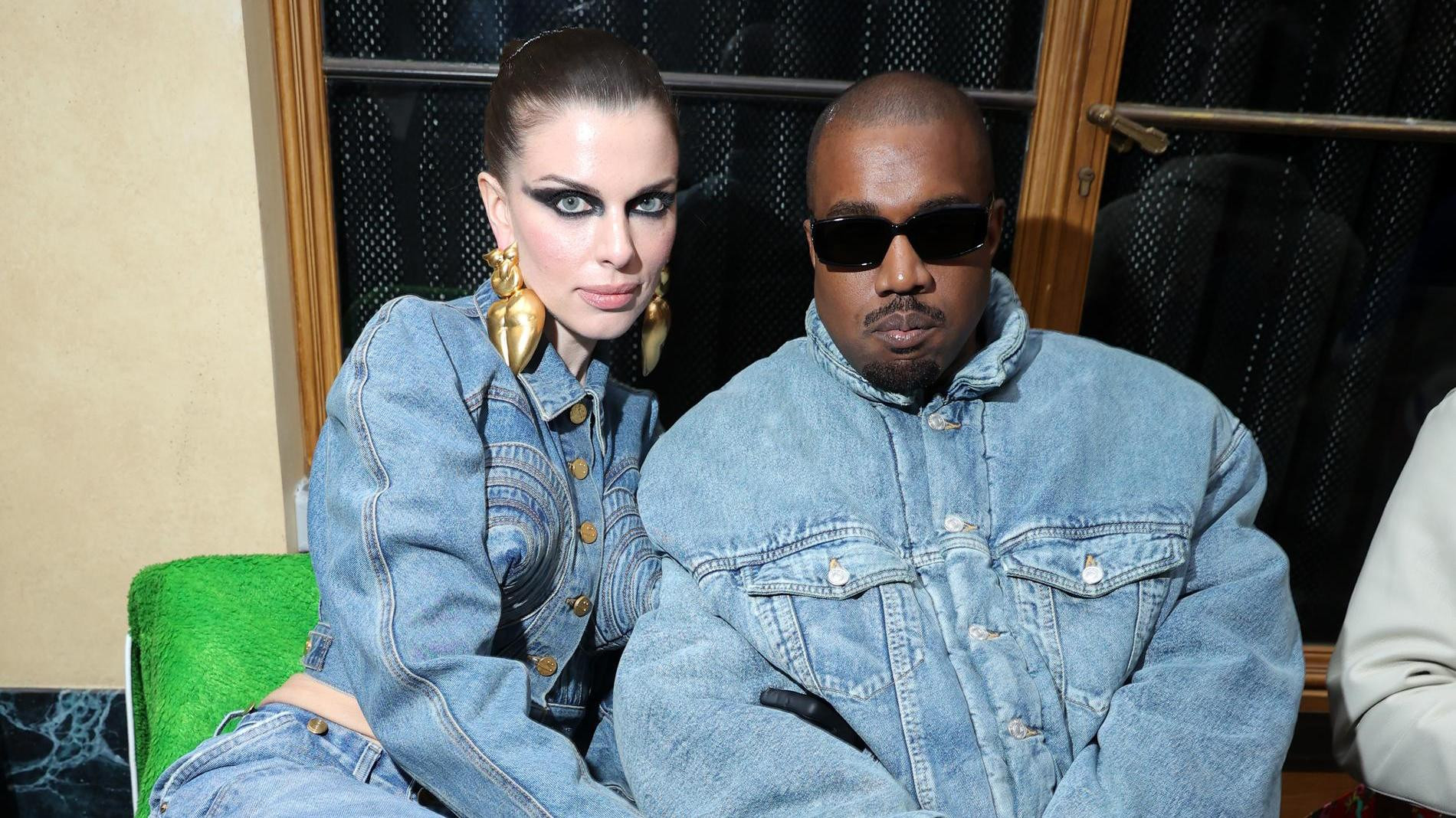 Джулия Фокс и Канье Уэст. Фото: Getty Images