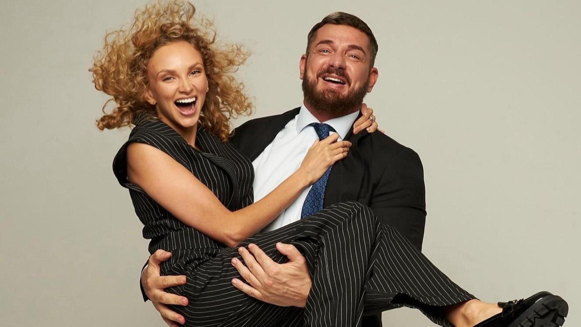 Курбан Омаров с возлюбленной Валерией. Фото: Инстаграм (запрещен в РФ) @zimamoscow