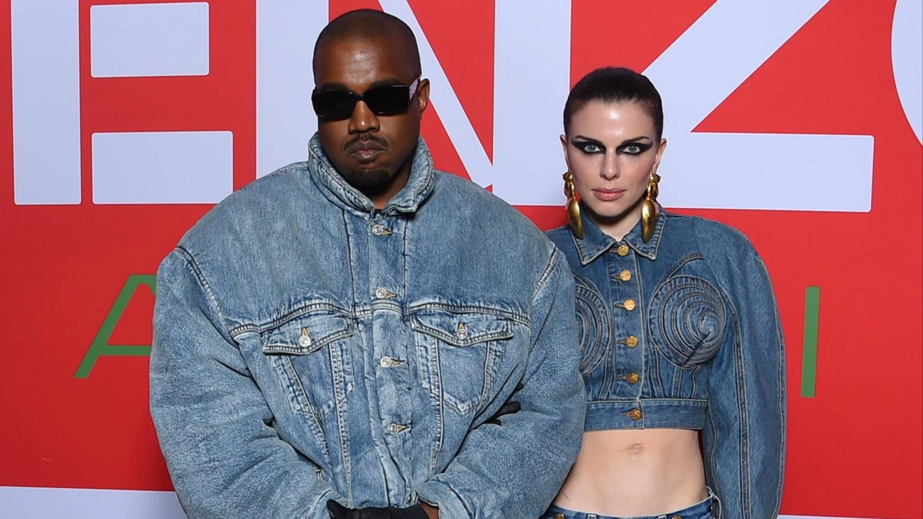 Канье Уэст и Джулия Фокс. Фото: Getty Images