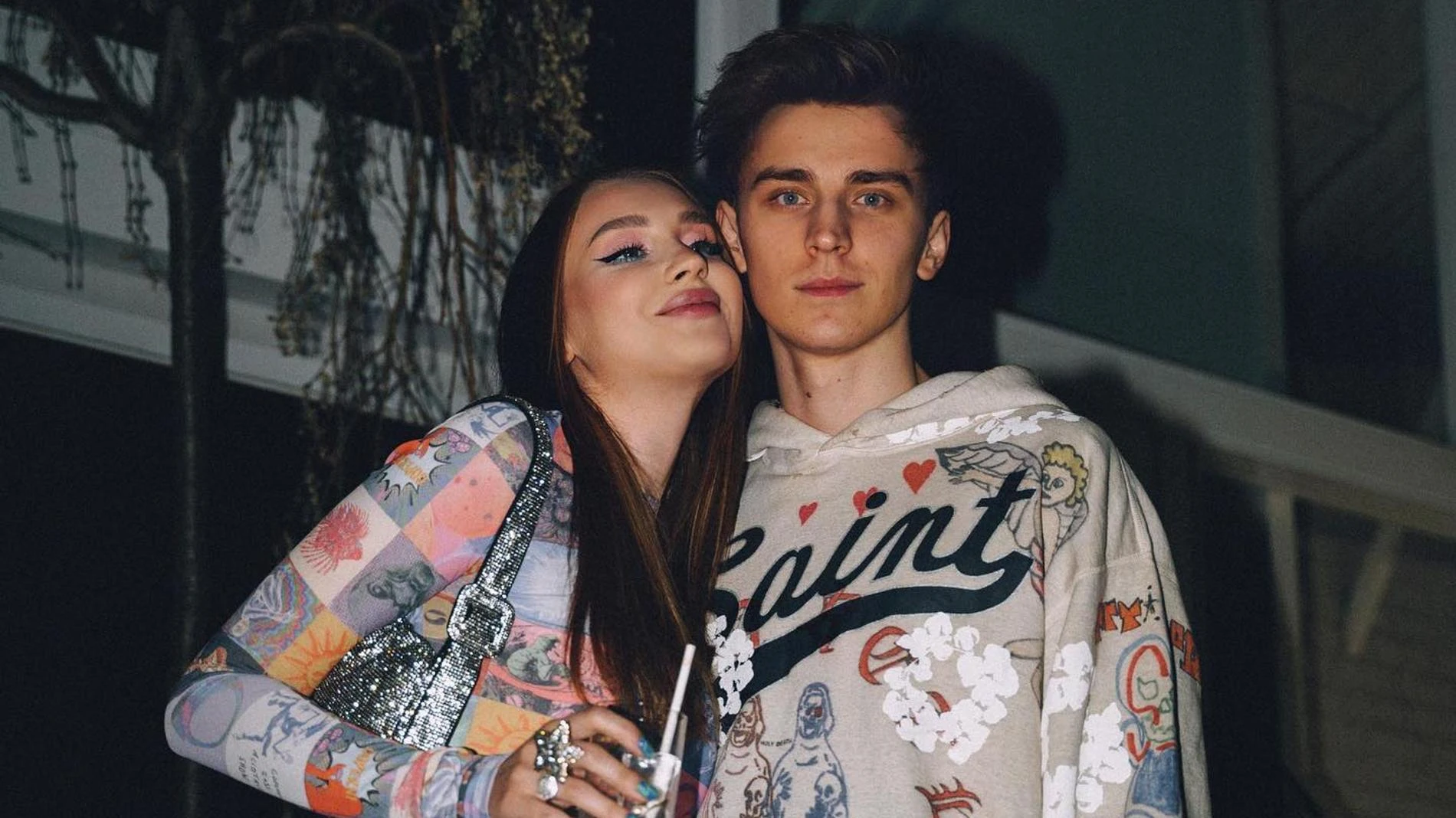 Юлия Годунова и Влад Бумага. Фото: Инстаграм* @juliagodunova